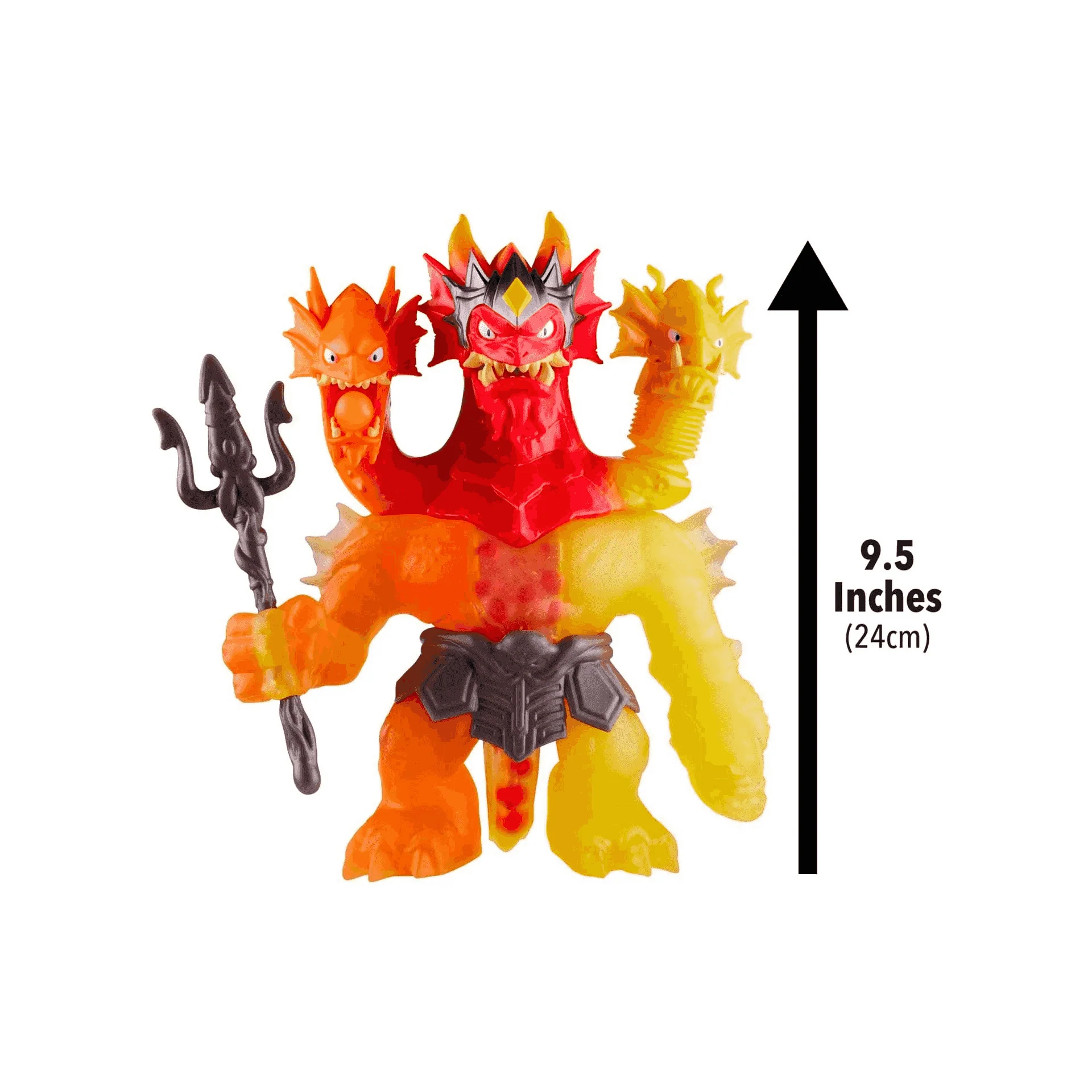 Goo Jit Zu King Hydra Lava Fury - Héroe Estirable - Image 2