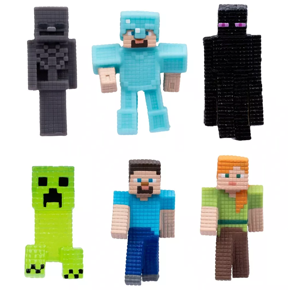 Goo Jit Zu Minis Minecraft - Figuras Surtidas 6,5 cm