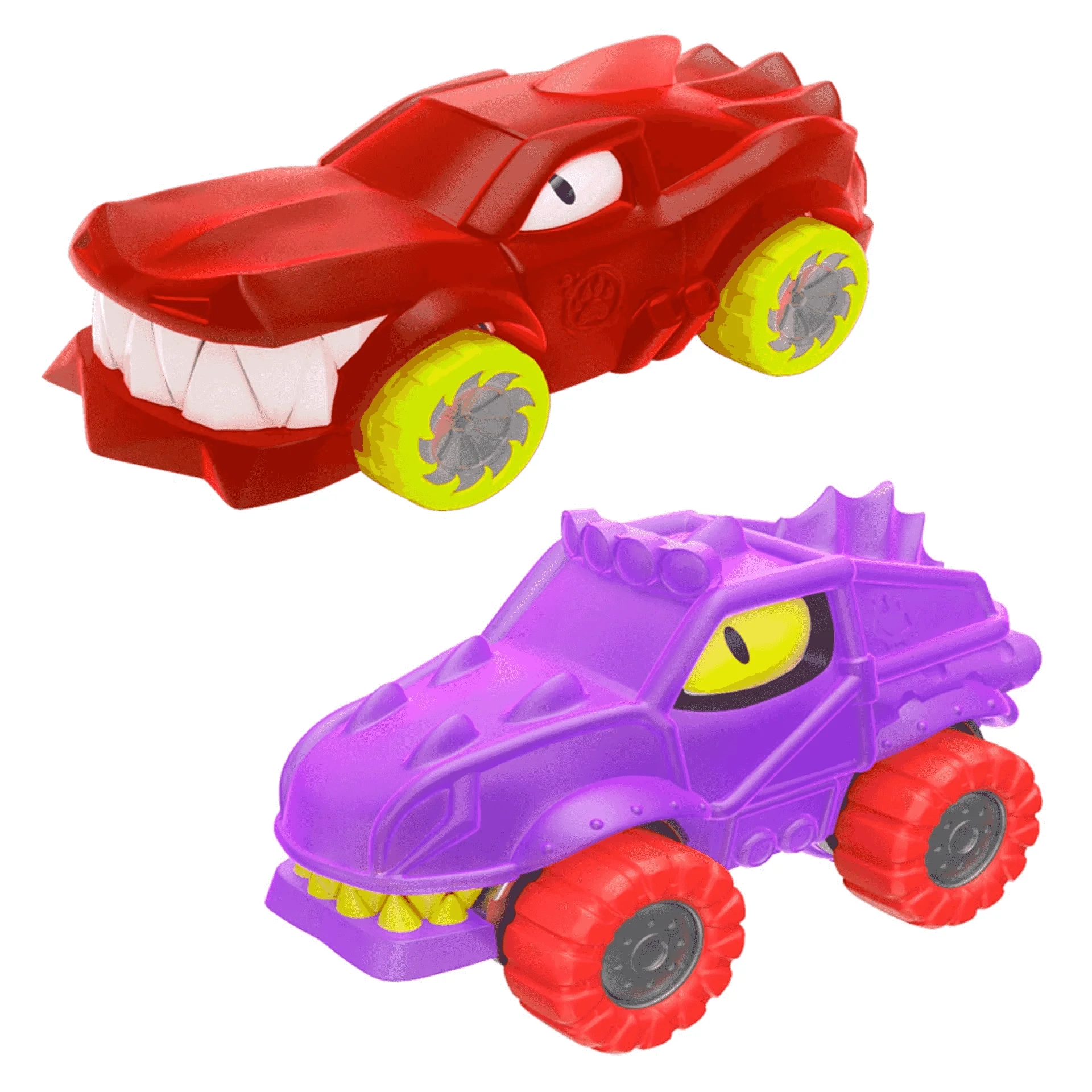 Goo Jit Zu Pack 2 Vehículos Rock Jaw vs Tiger