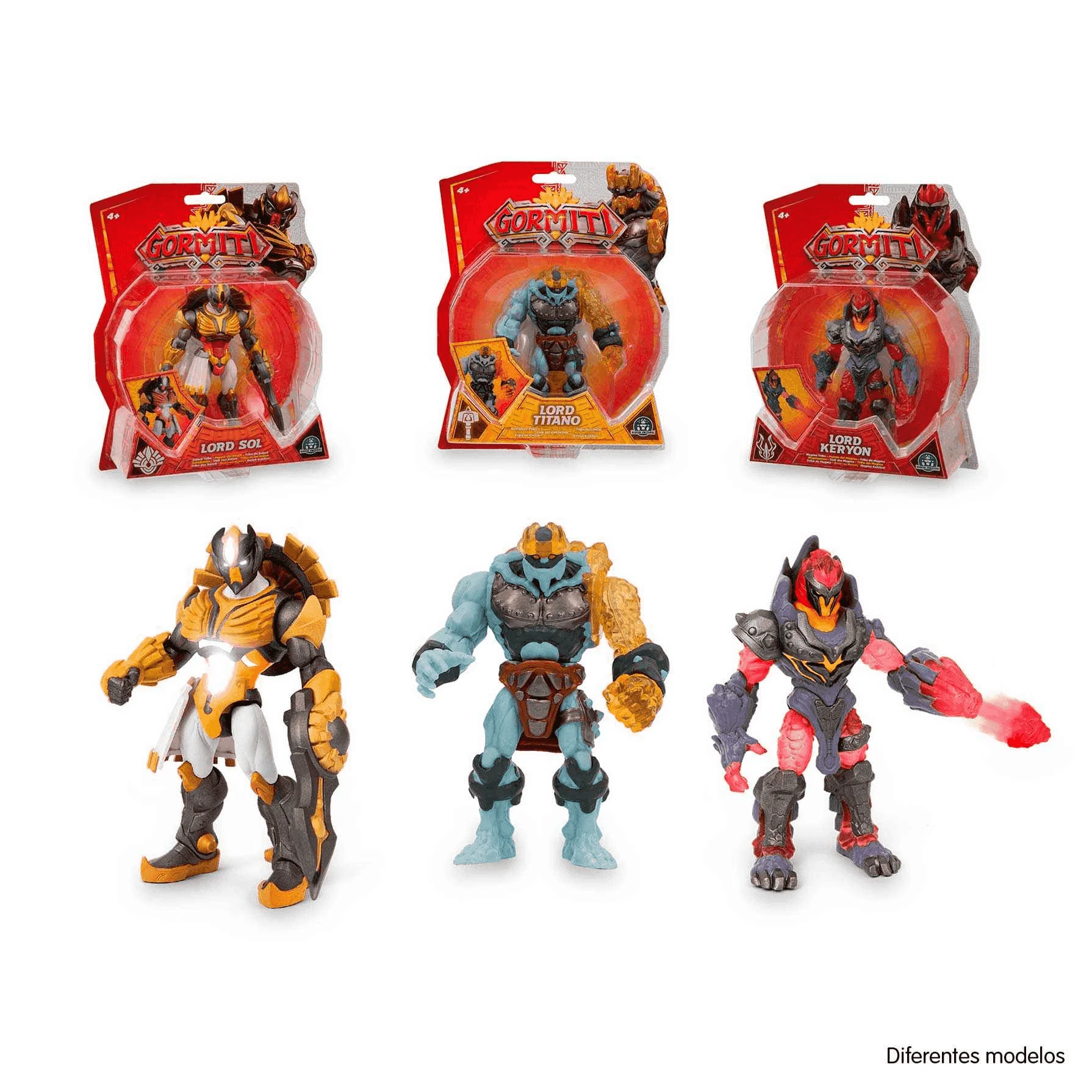 Gormiti S3 Figura Lord 12 cm Diferentes Modelos