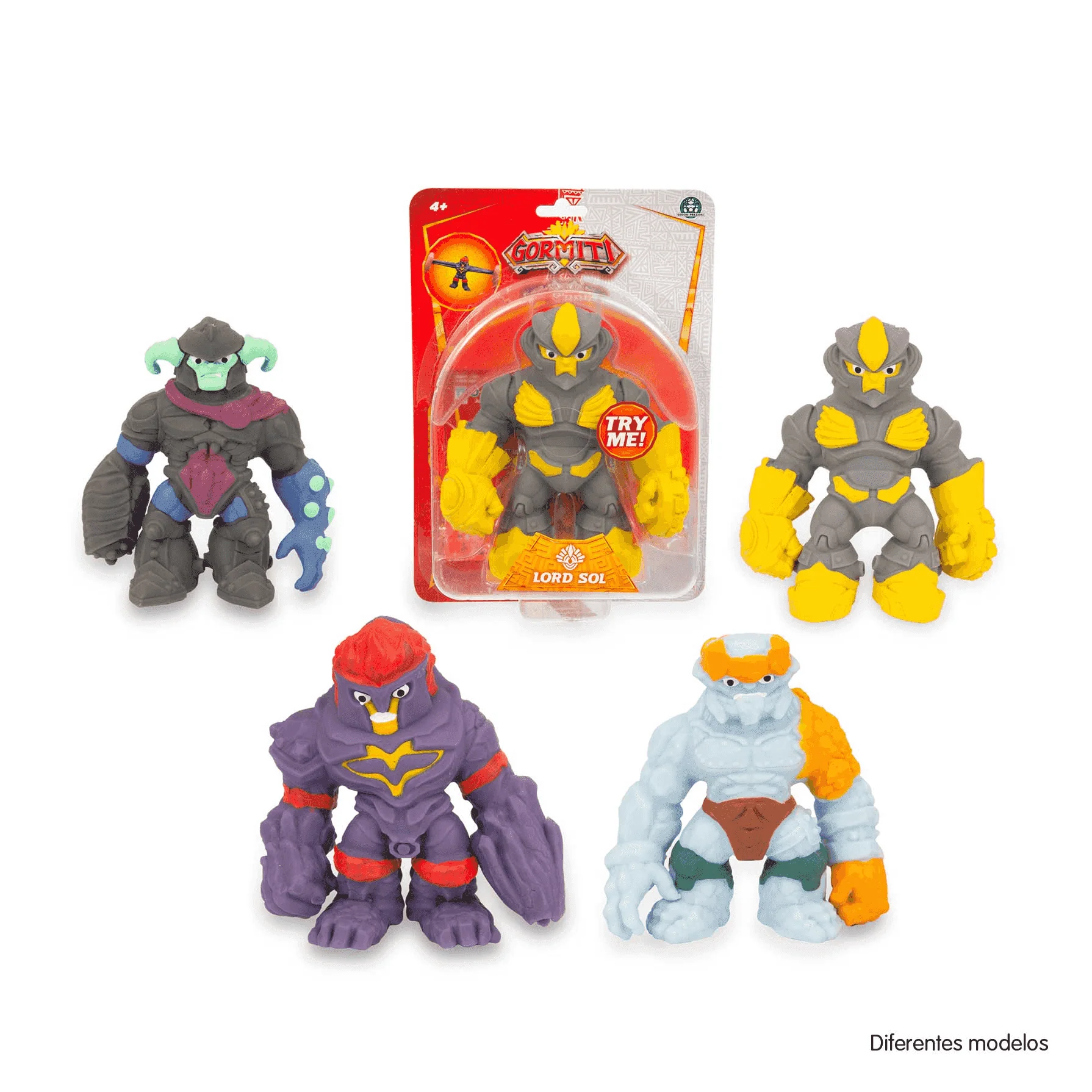 Gormiti S3 Figura Stretch 8 cm Diferentes Modelos