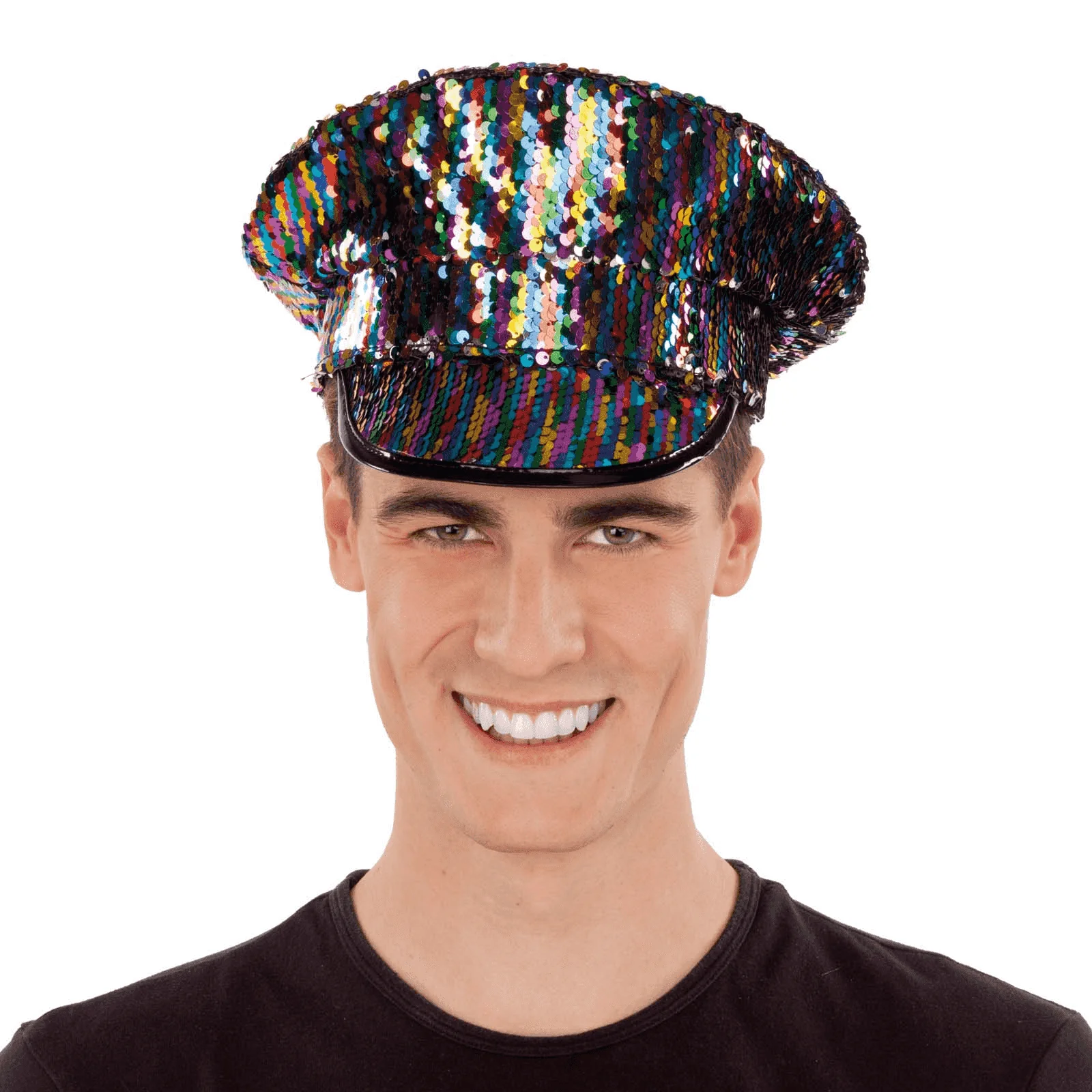 Gorra Policía color multicolor para disfraz