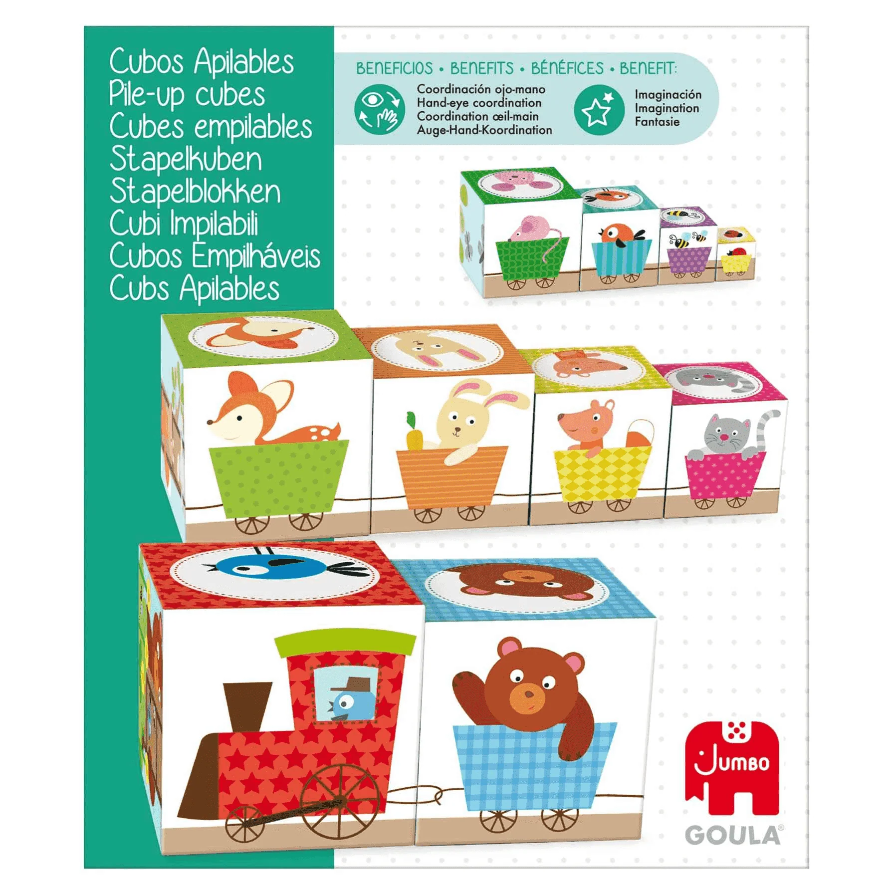 Goula Cubos Apilables Bosque - Image 3