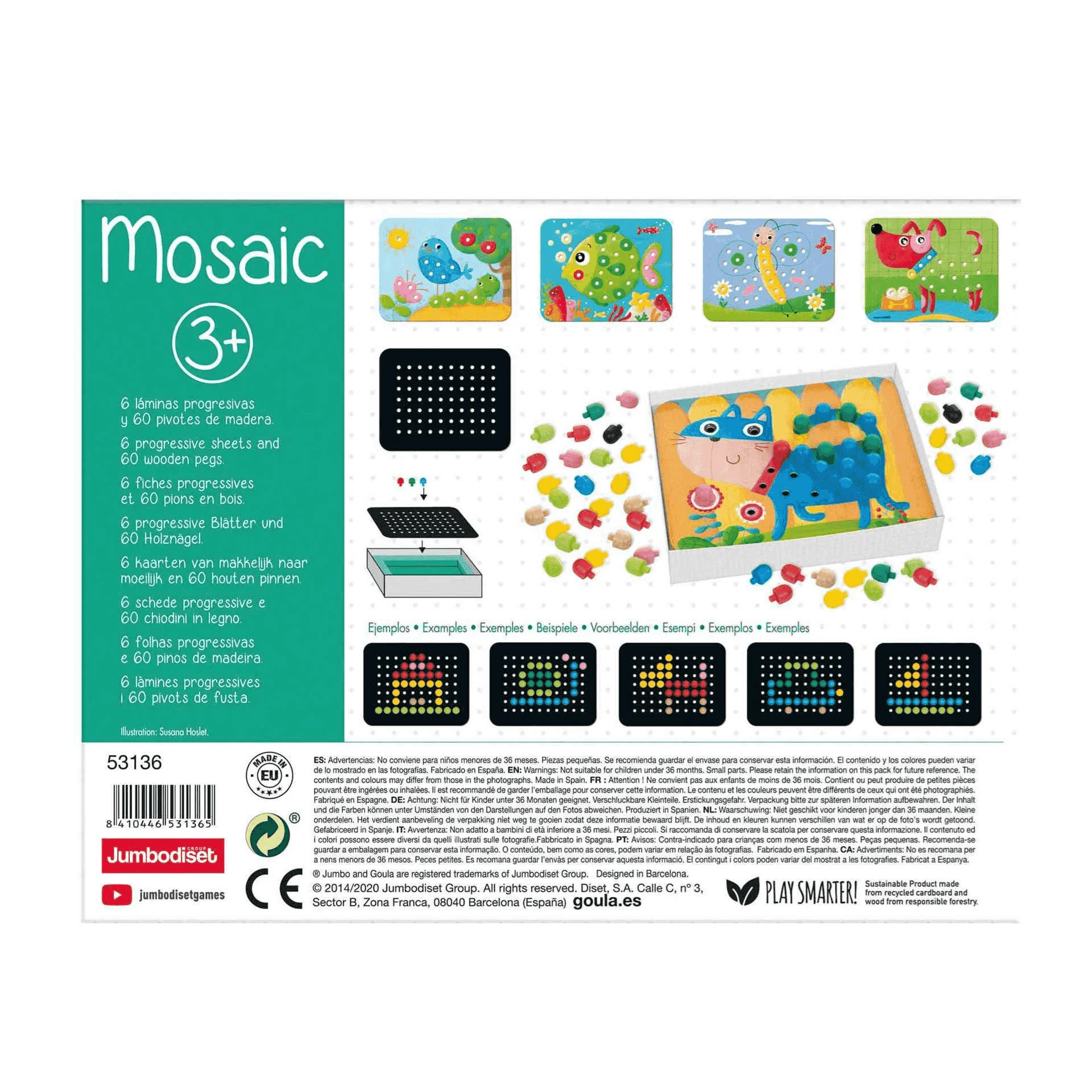 Goula Juego Preescolar Mosaico - Image 3