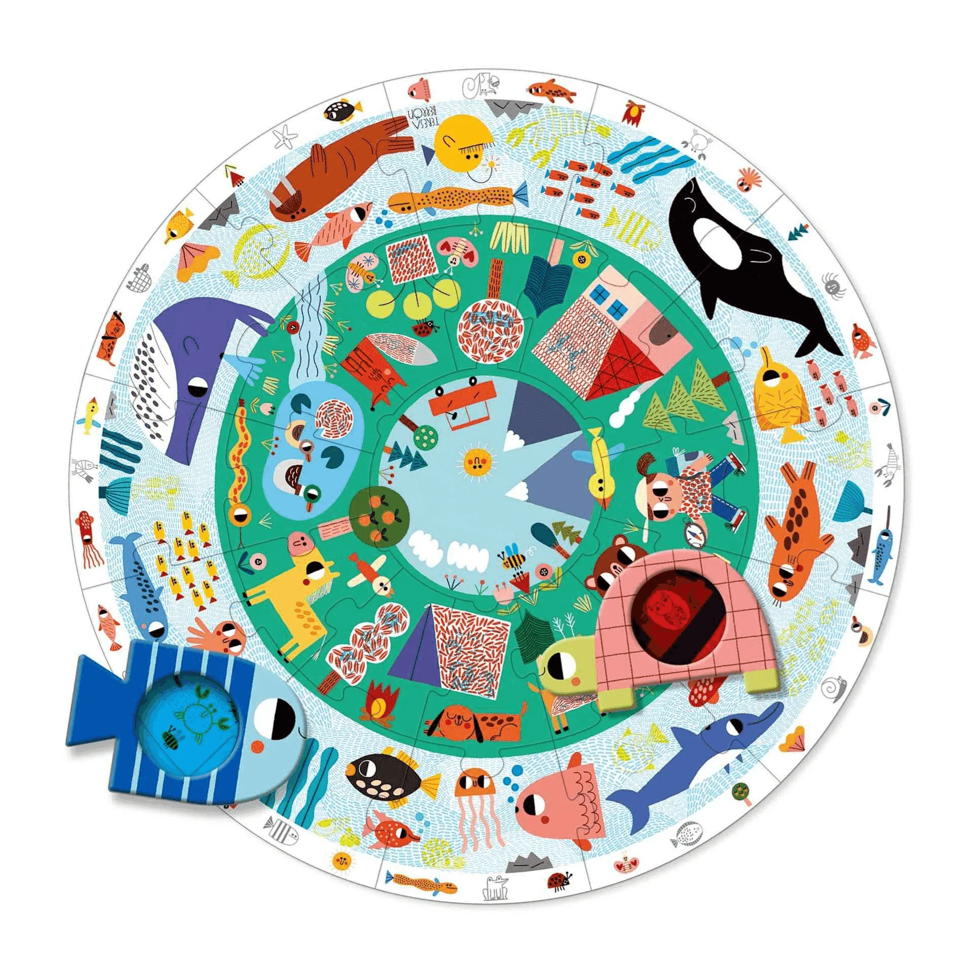 Goula Puzzle XXL Descubre Animales 25 Piezas - Image 2