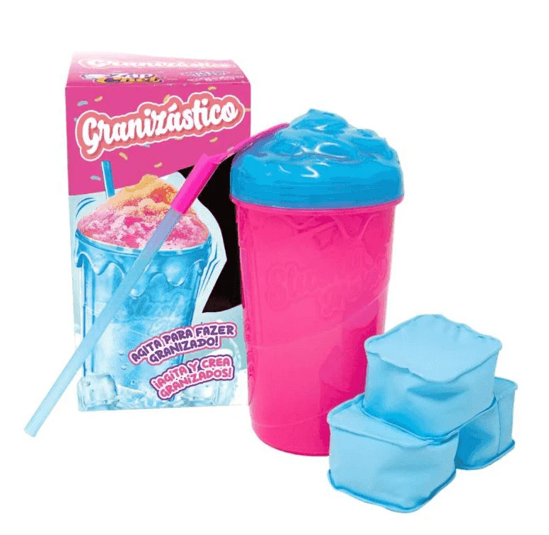 Granizástico – Vaso para hacer granizados en casa con cubos congelables
