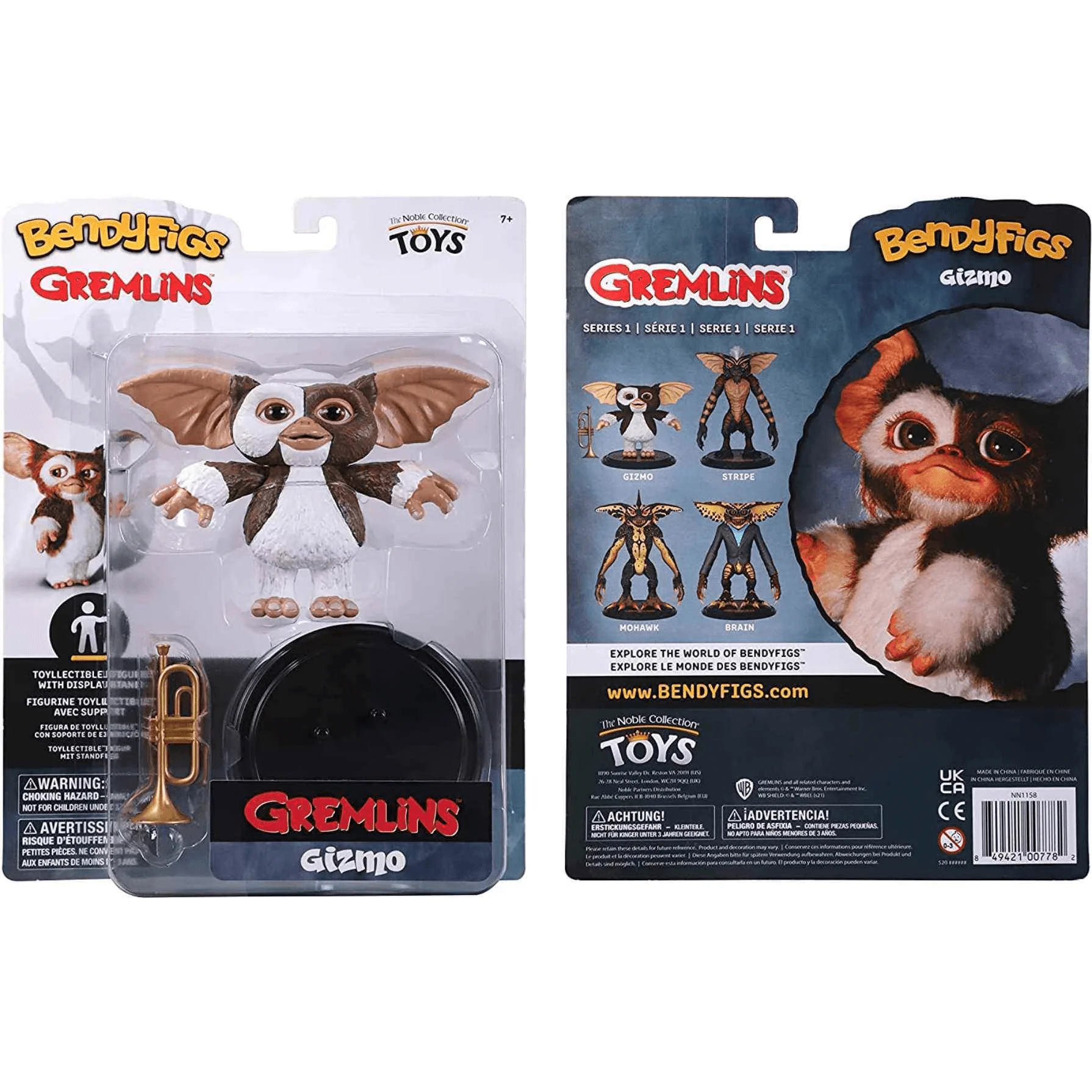 Gremlins Figura Bendyfig Gizmo 10 cm - Image 6