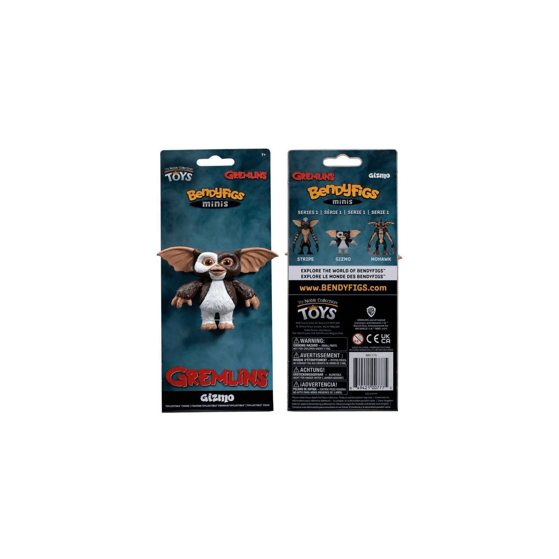 Gremlins Figura Flexible Bendyfigs Mini Gizmo 7cm - Image 3