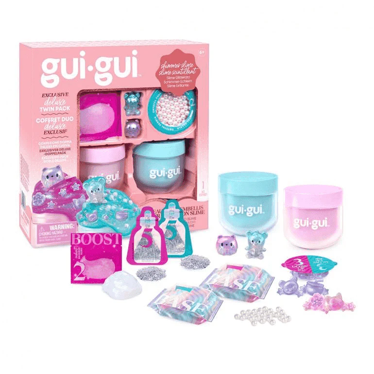 Gui Gui Slime Pack Deluxe con Accesorios y Figura Sorpresa Juguete Sensorial 6 años