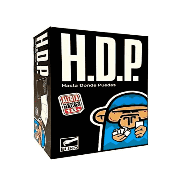 H.D.P. (Hasta Donde Puedas) – Juego de cartas irreverente para adultos
