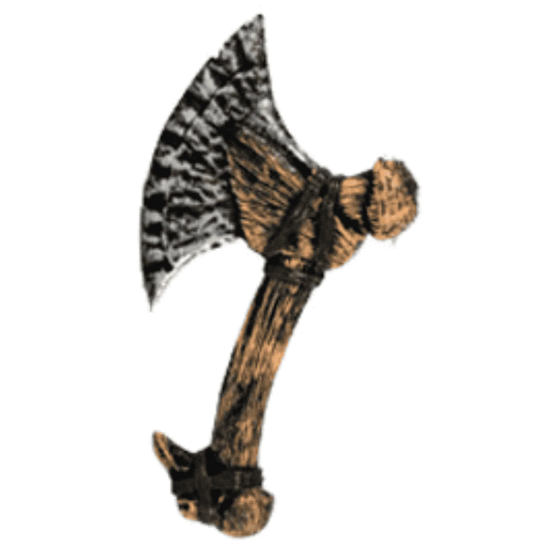 Hacha Medieval Corta 30 Cm.