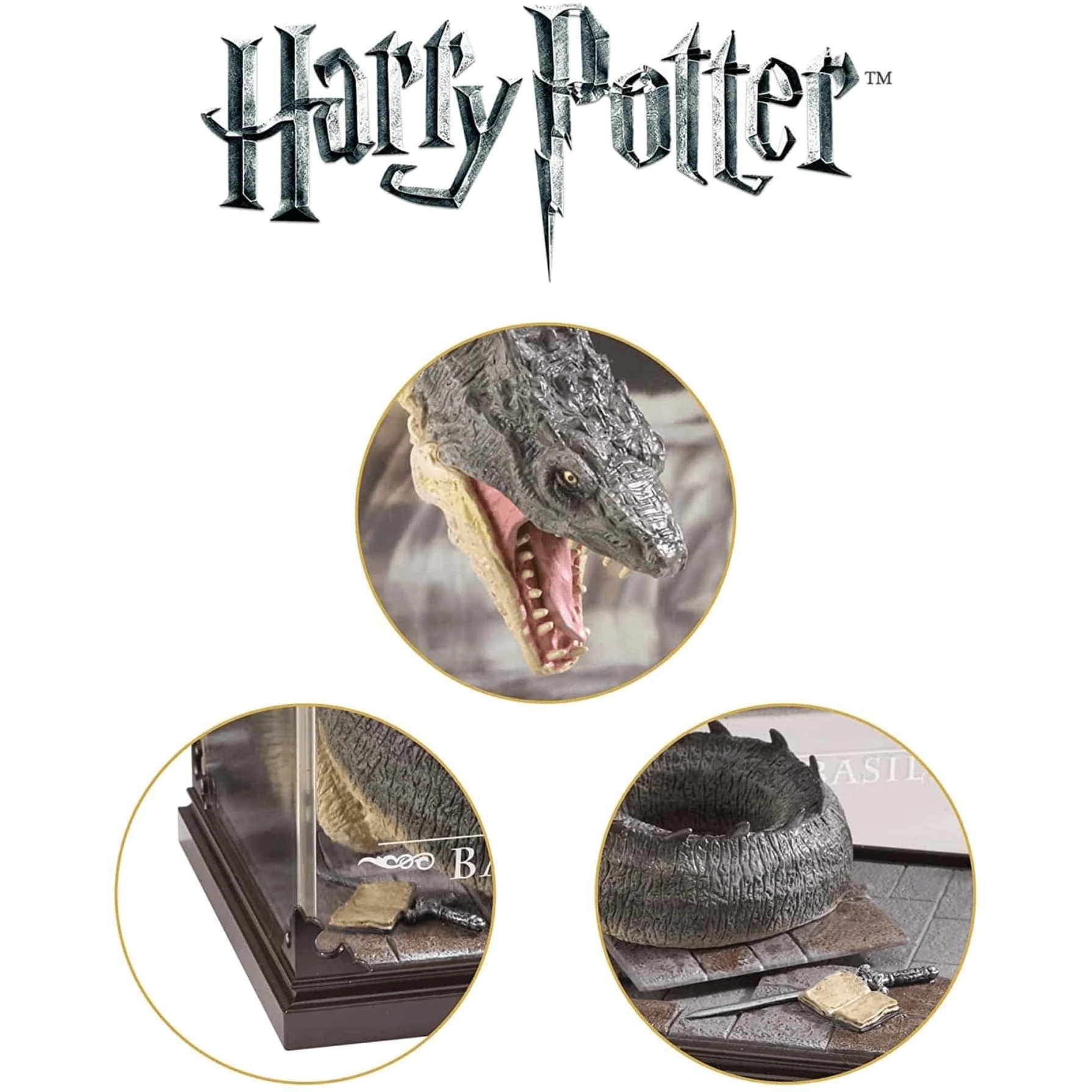 Harry Potter The Noble Collection Criaturas Mágicas Basilisco - Image 2