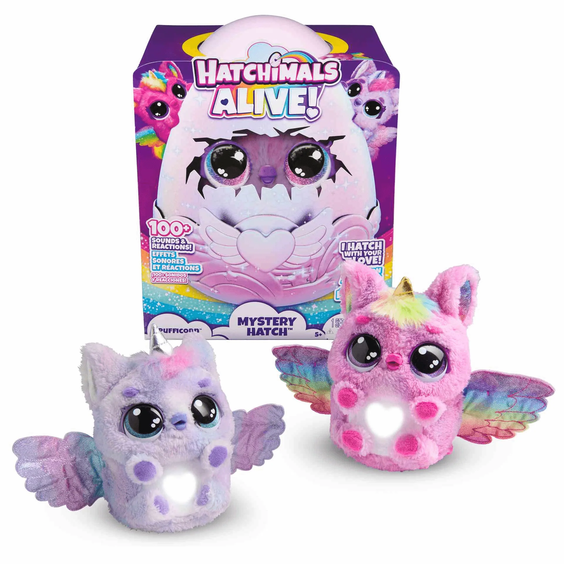 Hatchimals Alive Secret Hatch Pufficorn Alice