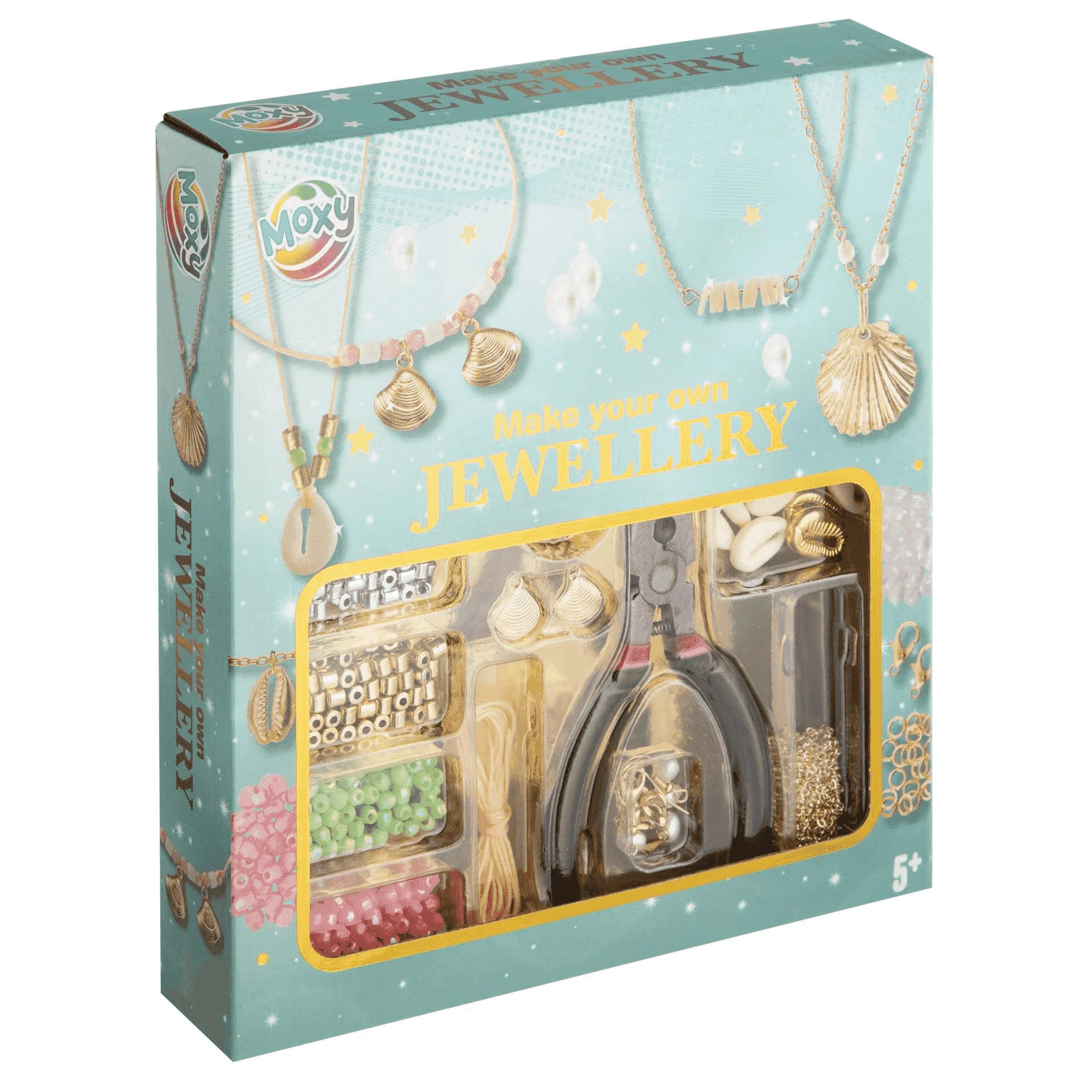 Haz tu propio set de joyas - 2 modelos surtidos (conchas o estrellas) - Image 2
