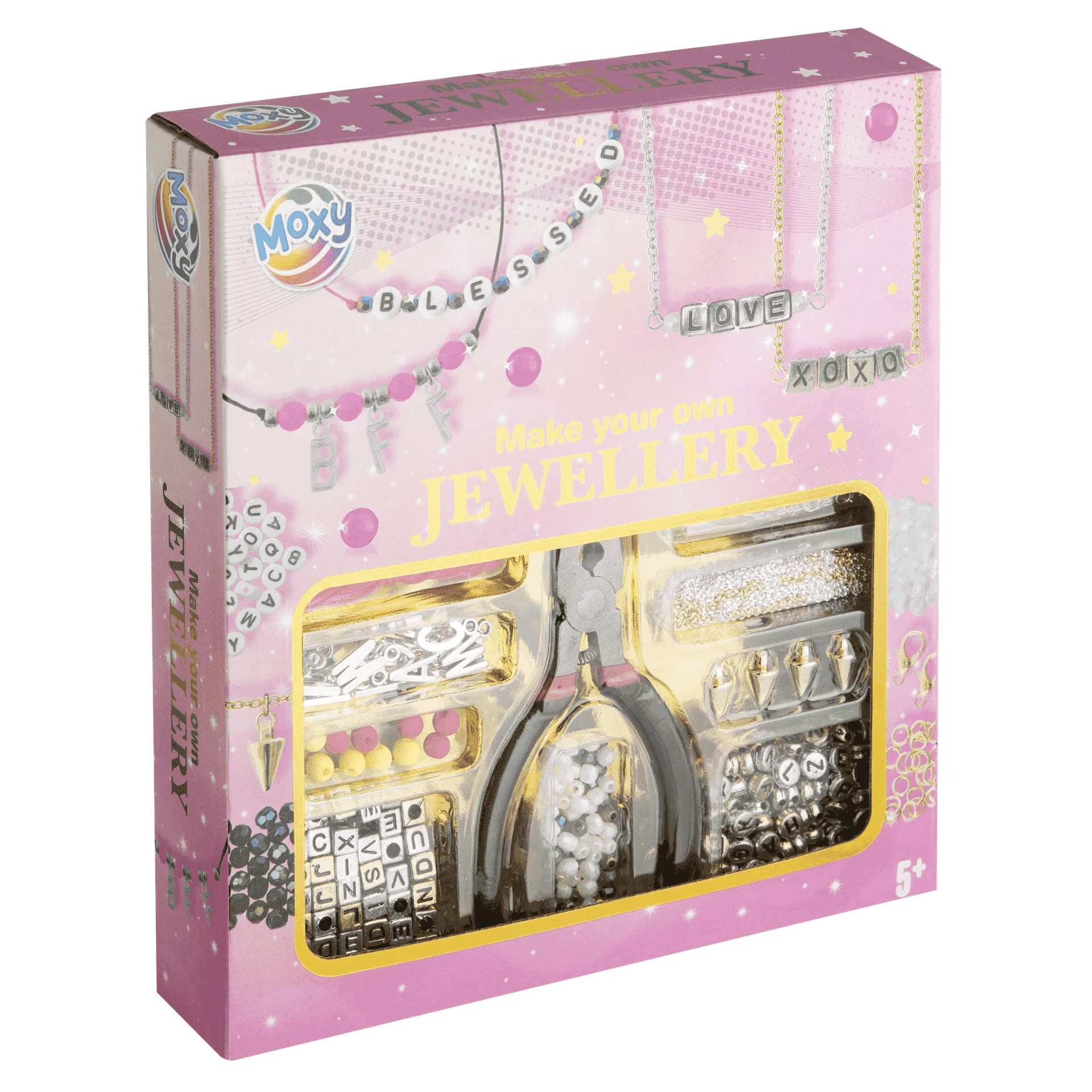 Haz tu propio set de joyas - 2 modelos surtidos (conchas o estrellas) - Image 3