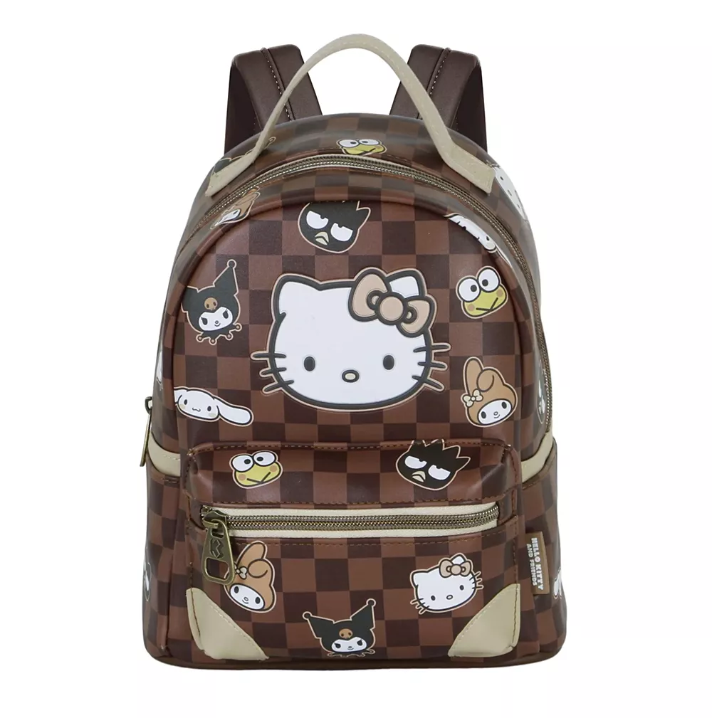 Hello Kitty Mochila Pequeña Heady Square.