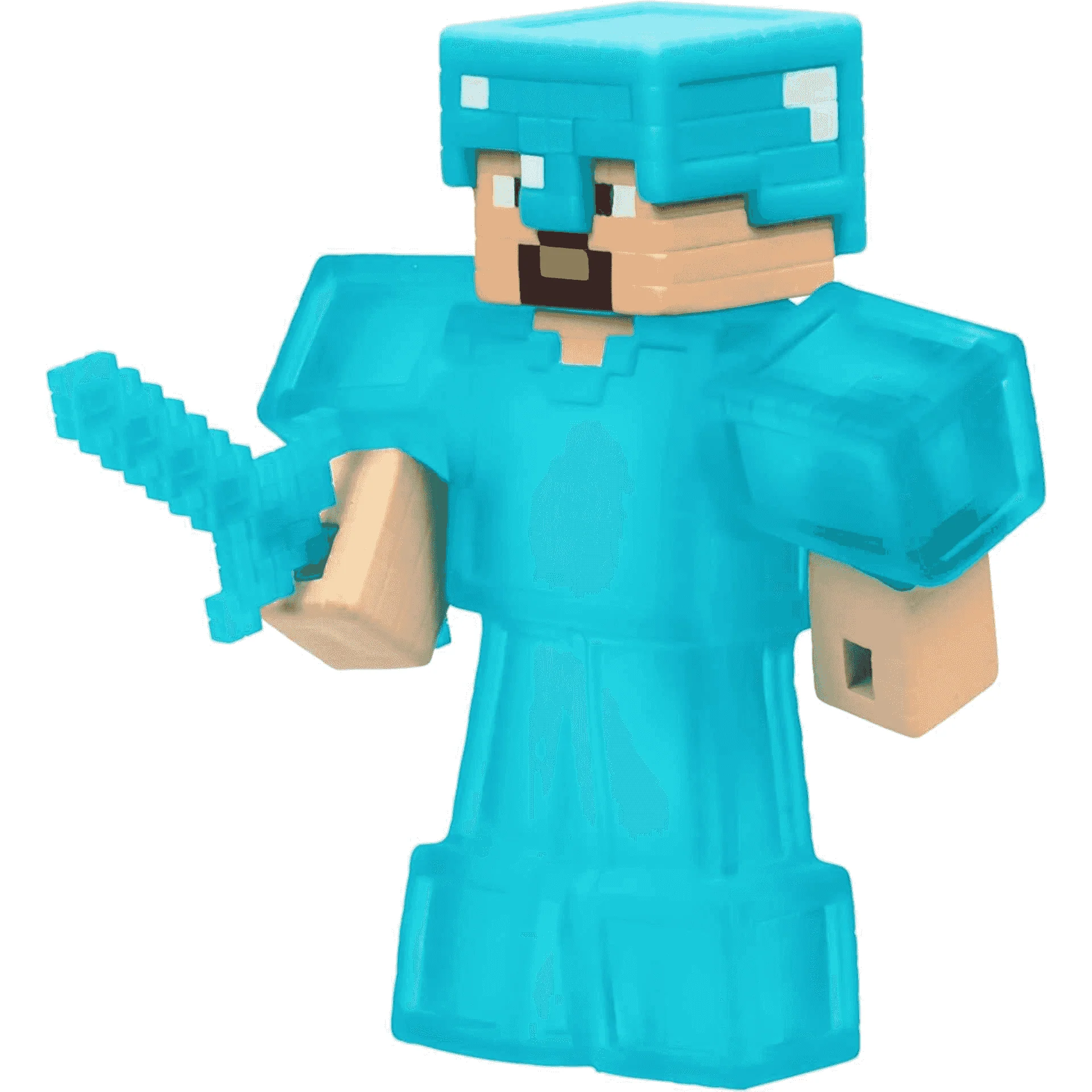 Heroes of Goo Jit Zu Steve Minecraft -Steve con Armadura de Diamante - Image 2