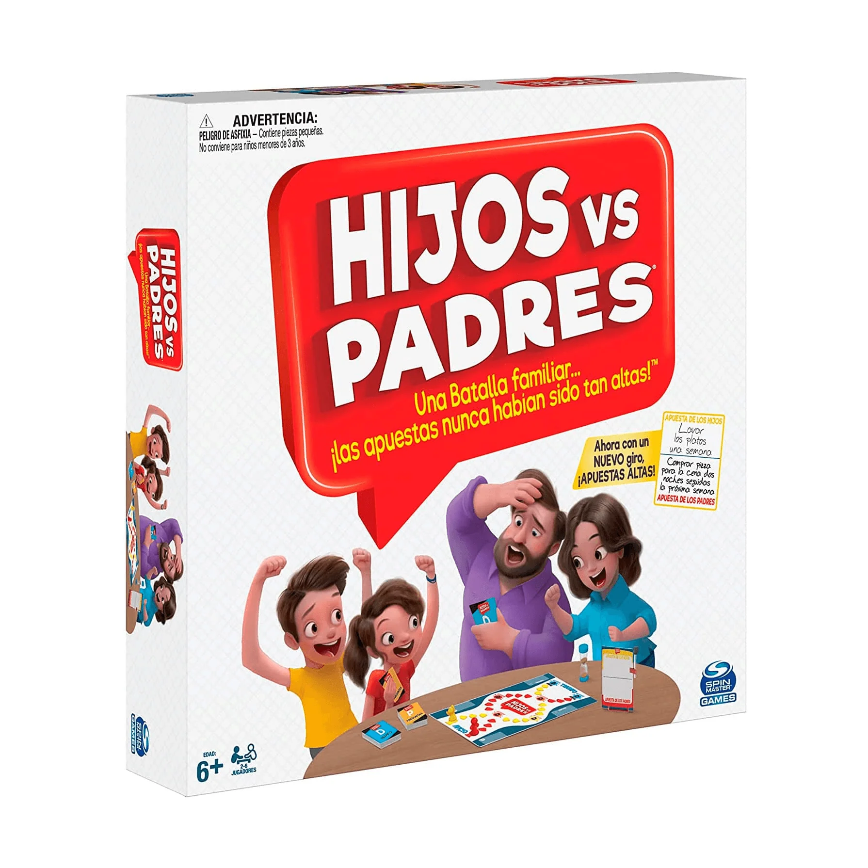 Hijos Contra Padres Juego de Mesa