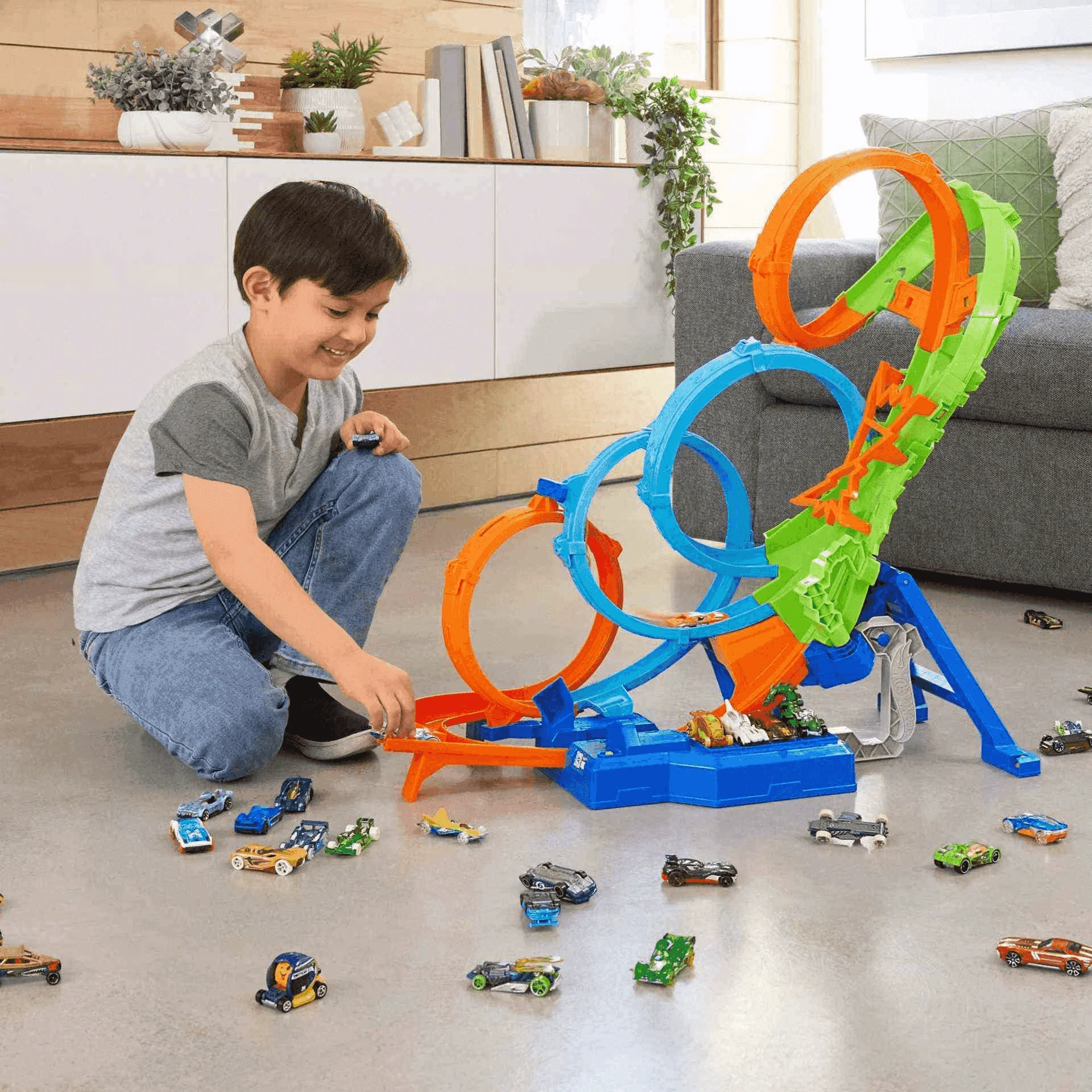 Hot Wheels Action: Colisión de 4 Loopings - Image 2