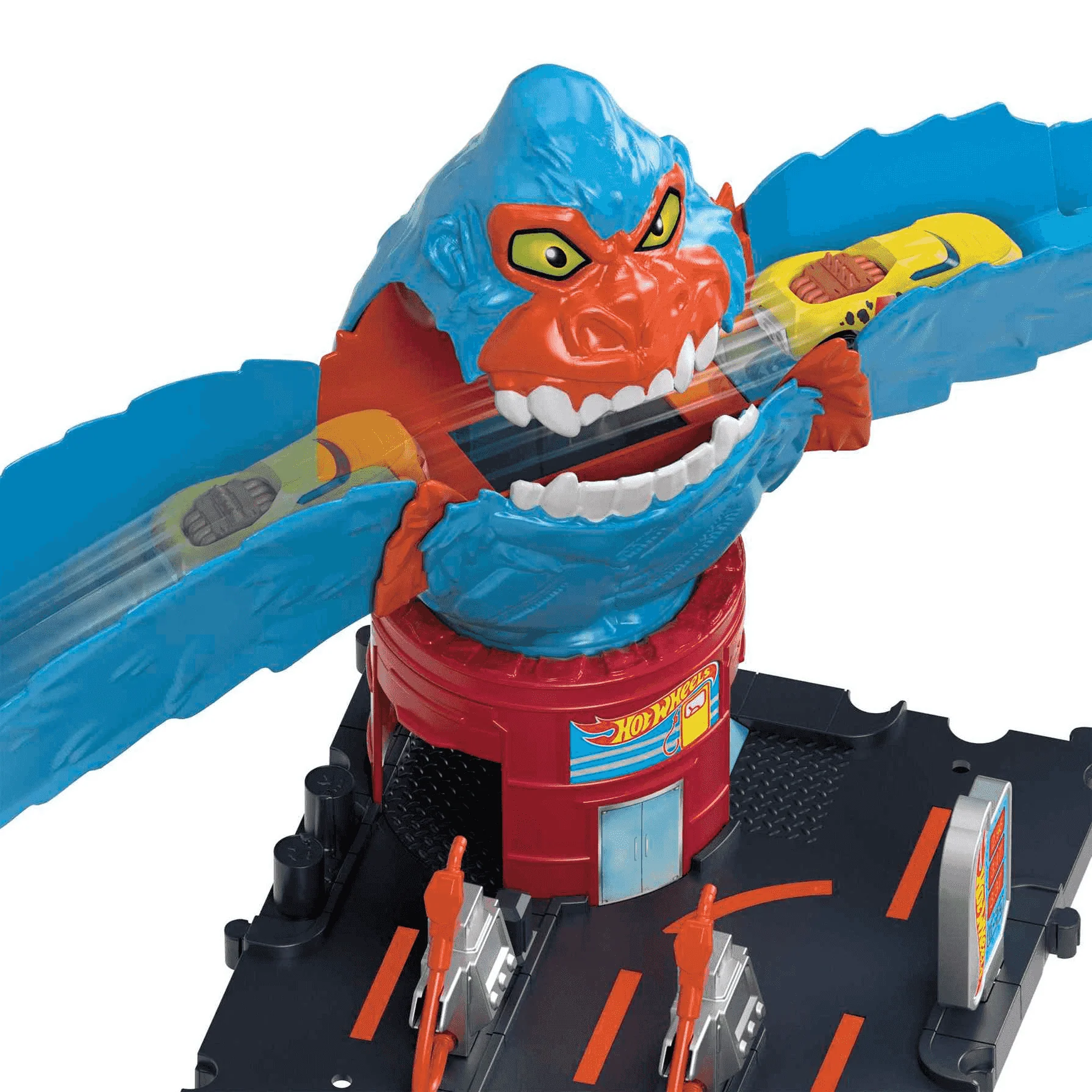 Hot Wheels City El Ataque del Gorila pista para coches de juguete 4 años - Image 2
