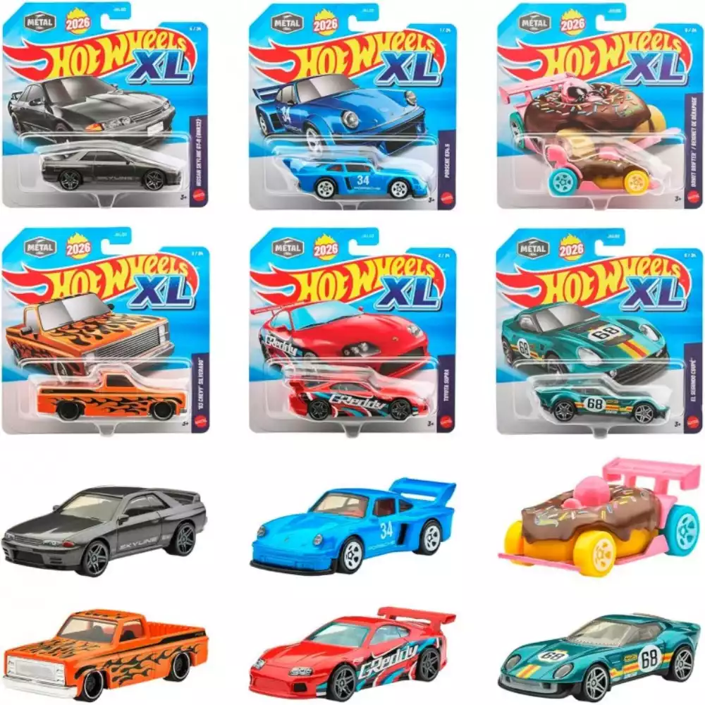 Hot Wheels Coche de Carreras XL 1:32 Surtidos