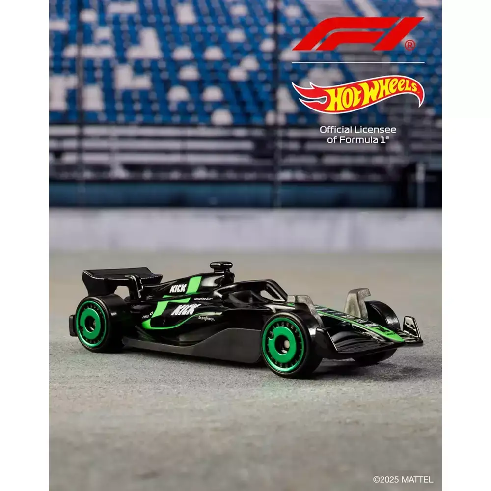 Hot Wheels Pack 5 Coches Formula 1 – Modelos de equipos oficiales a escala 1:64 - Image 3