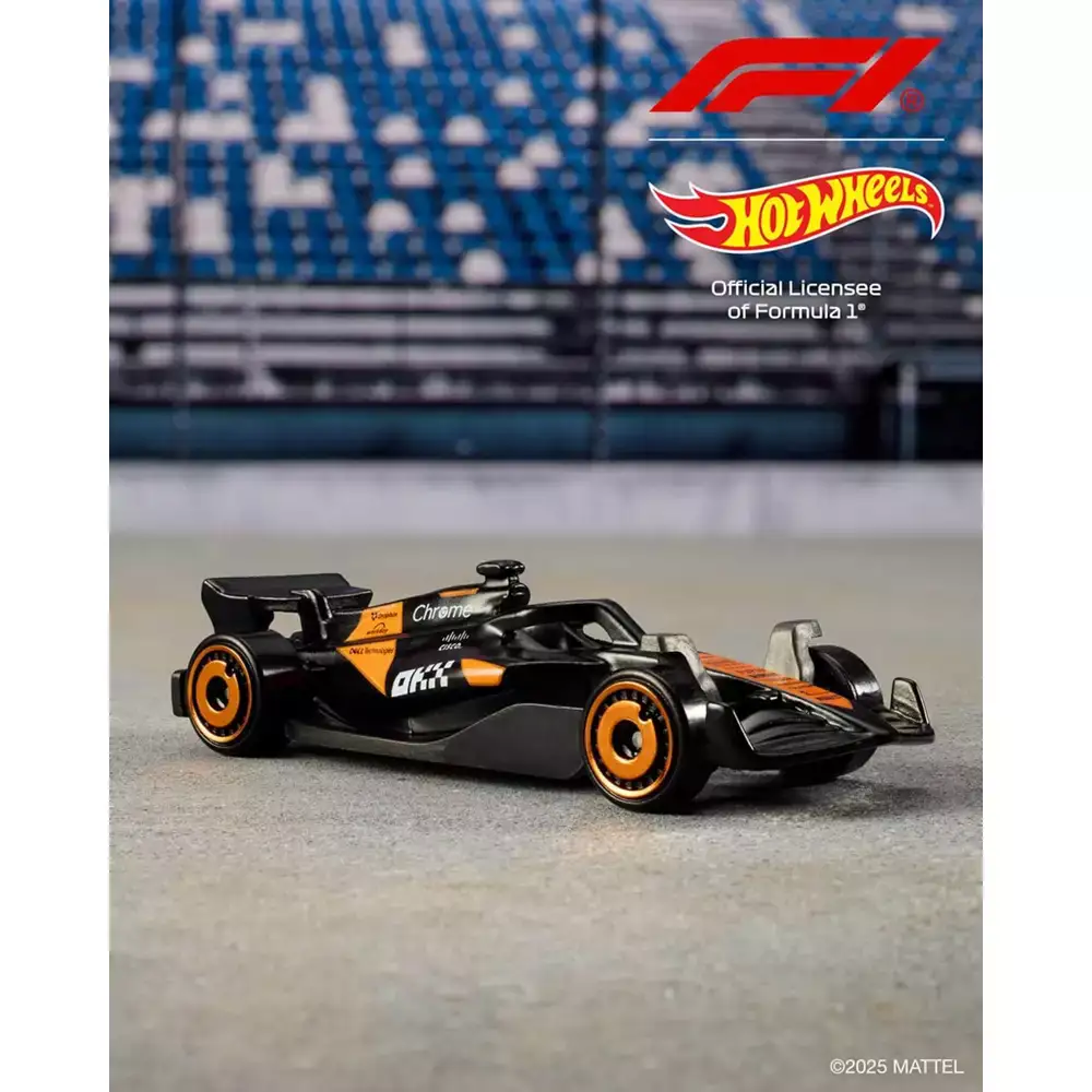 Hot Wheels Pack 5 Coches Formula 1 – Modelos de equipos oficiales a escala 1:64 - Image 6