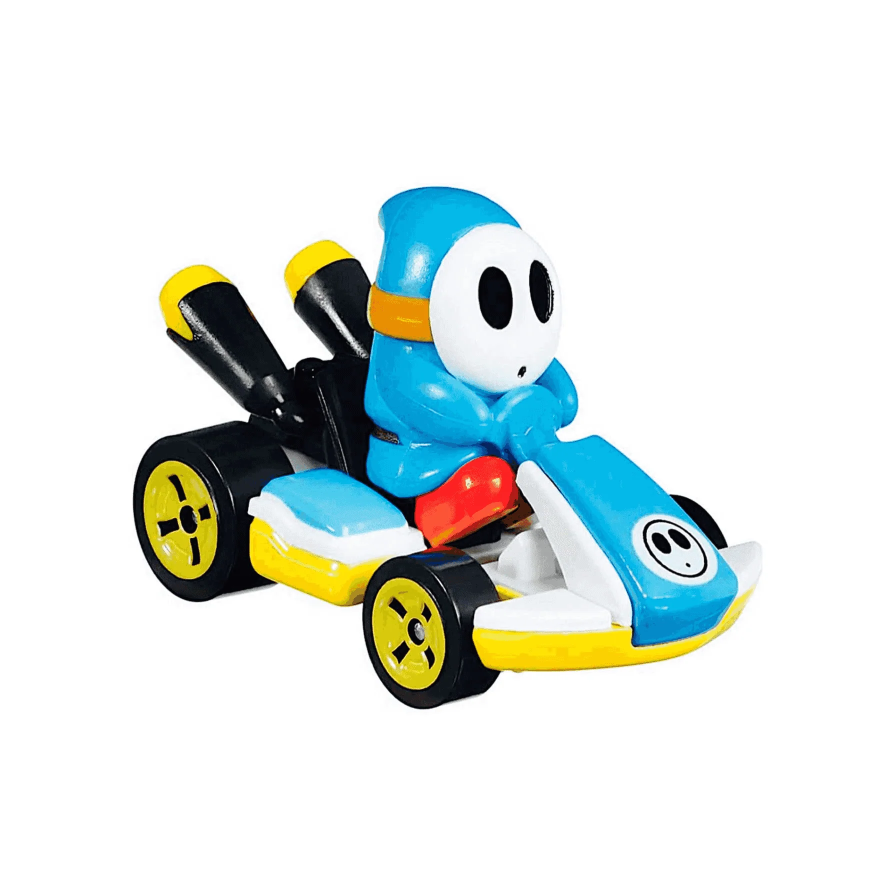 Hot Wheels Mario Kart Coche Light Blue Shy Guy - Image 2
