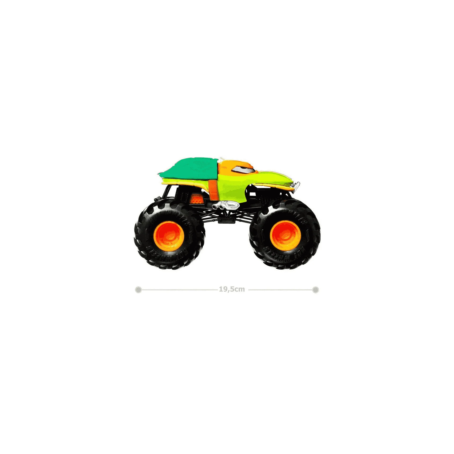 Hot Wheels Monster Truck Tortugas Michelangelo - Image 3