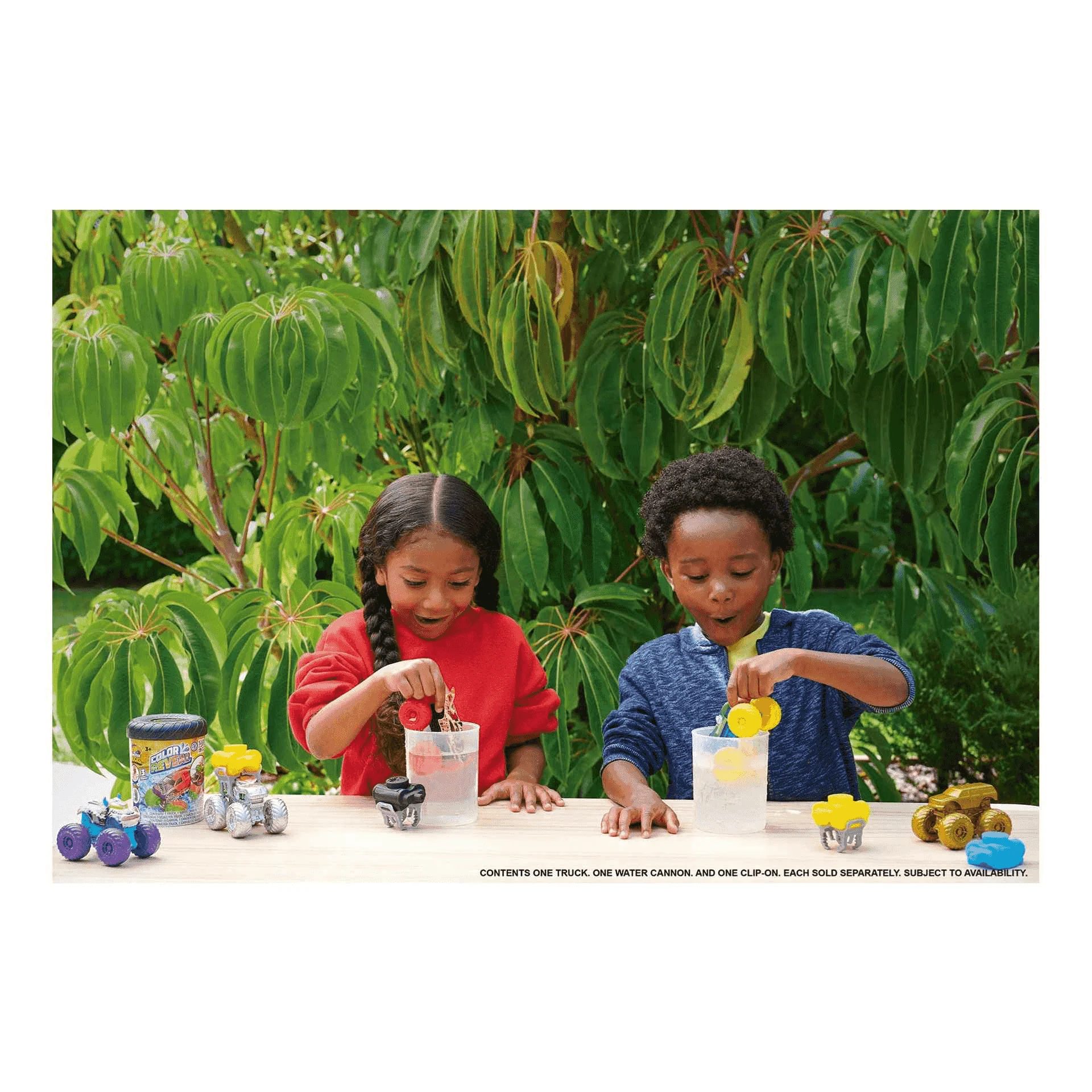 Hot Wheels Monster Trucks Coche de juguete Color Reveal 3 años - Image 6