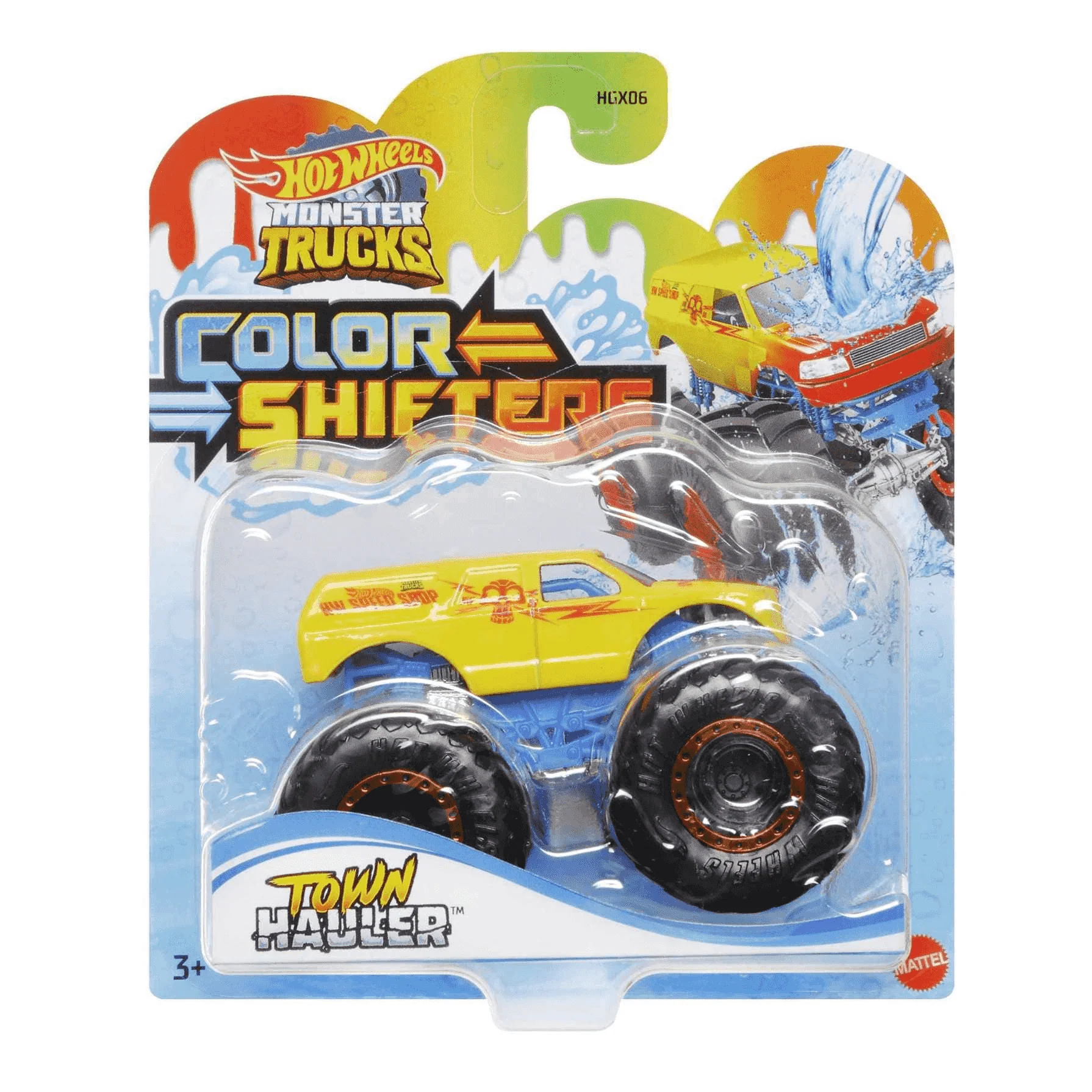 Hot Wheels Monster Trucks Color Shifter Coche juguete surtido 3 años - Image 2