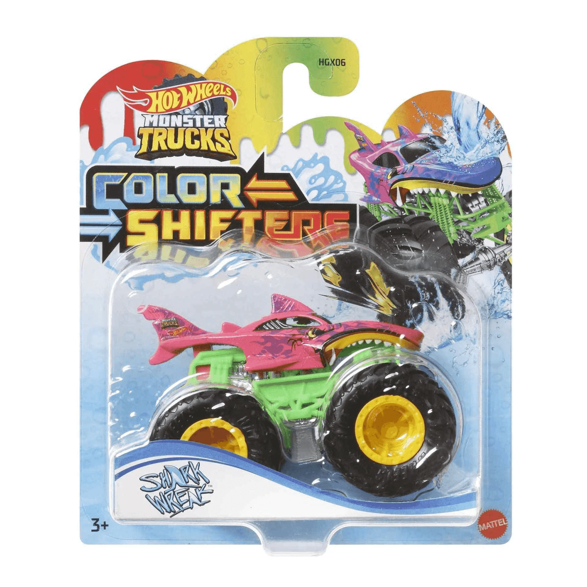 Hot Wheels Monster Trucks Color Shifter Coche juguete surtido 3 años - Image 3