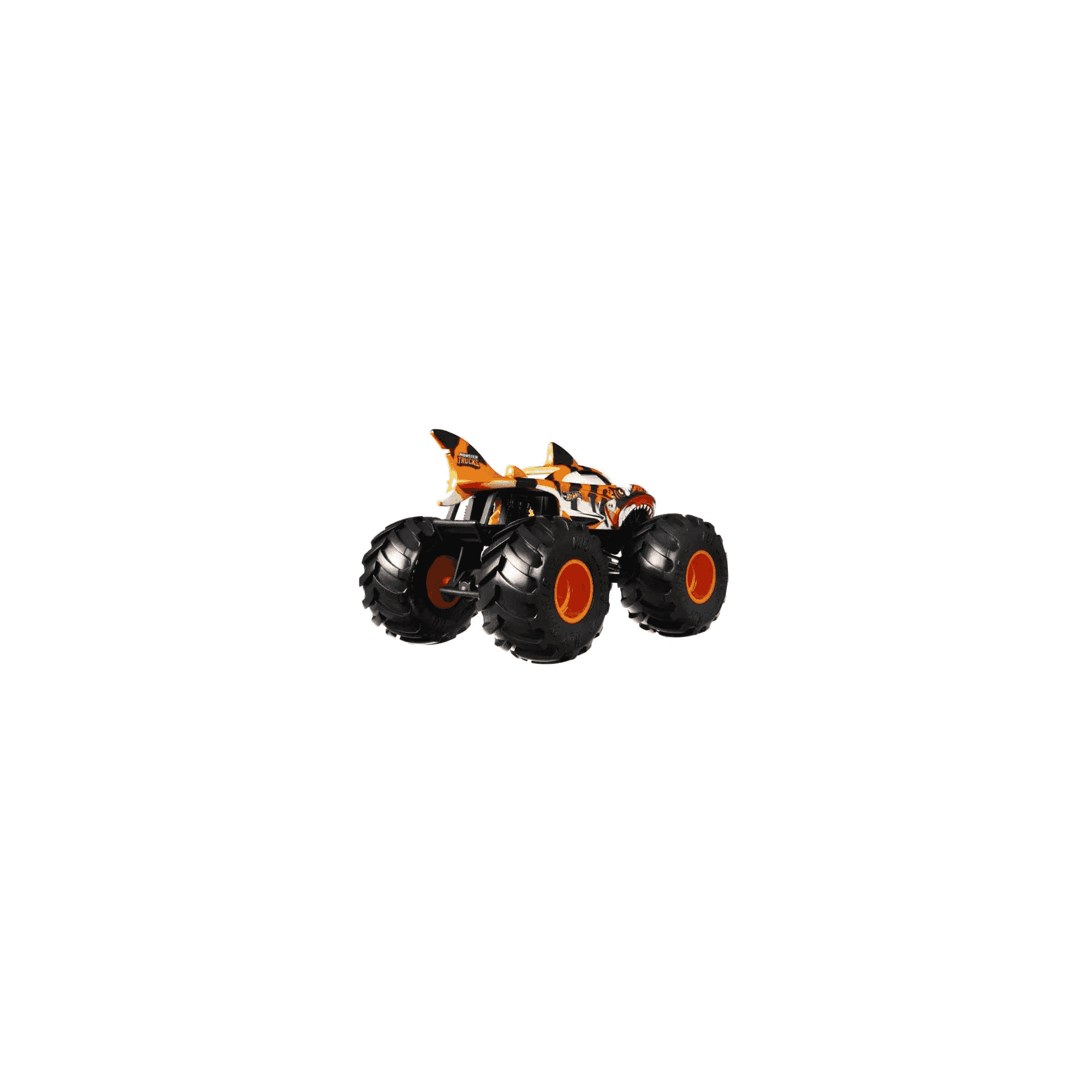 Hot Wheels Monster Trucks Tiburón Tigre de Gran Tamaño HWG91 - Image 3