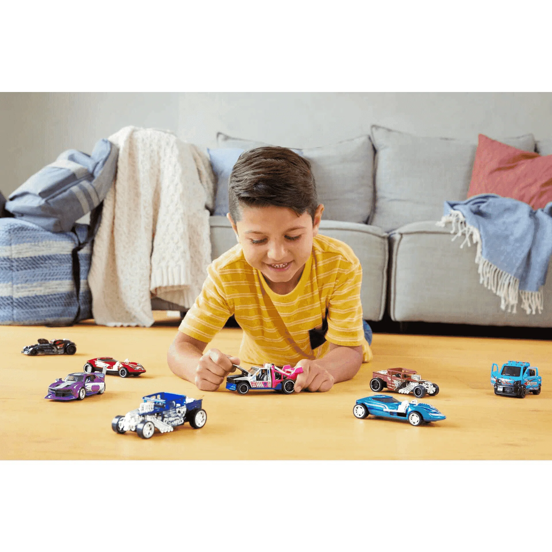 Hot Wheels Pack 2 coches de juguete de carreras - Image 3