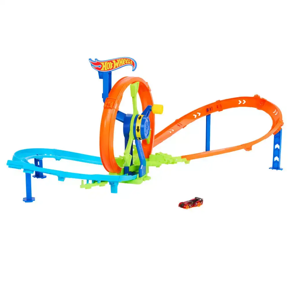 Hot Wheels Rapid Launch & Loop - Juguete de Hot Wheels