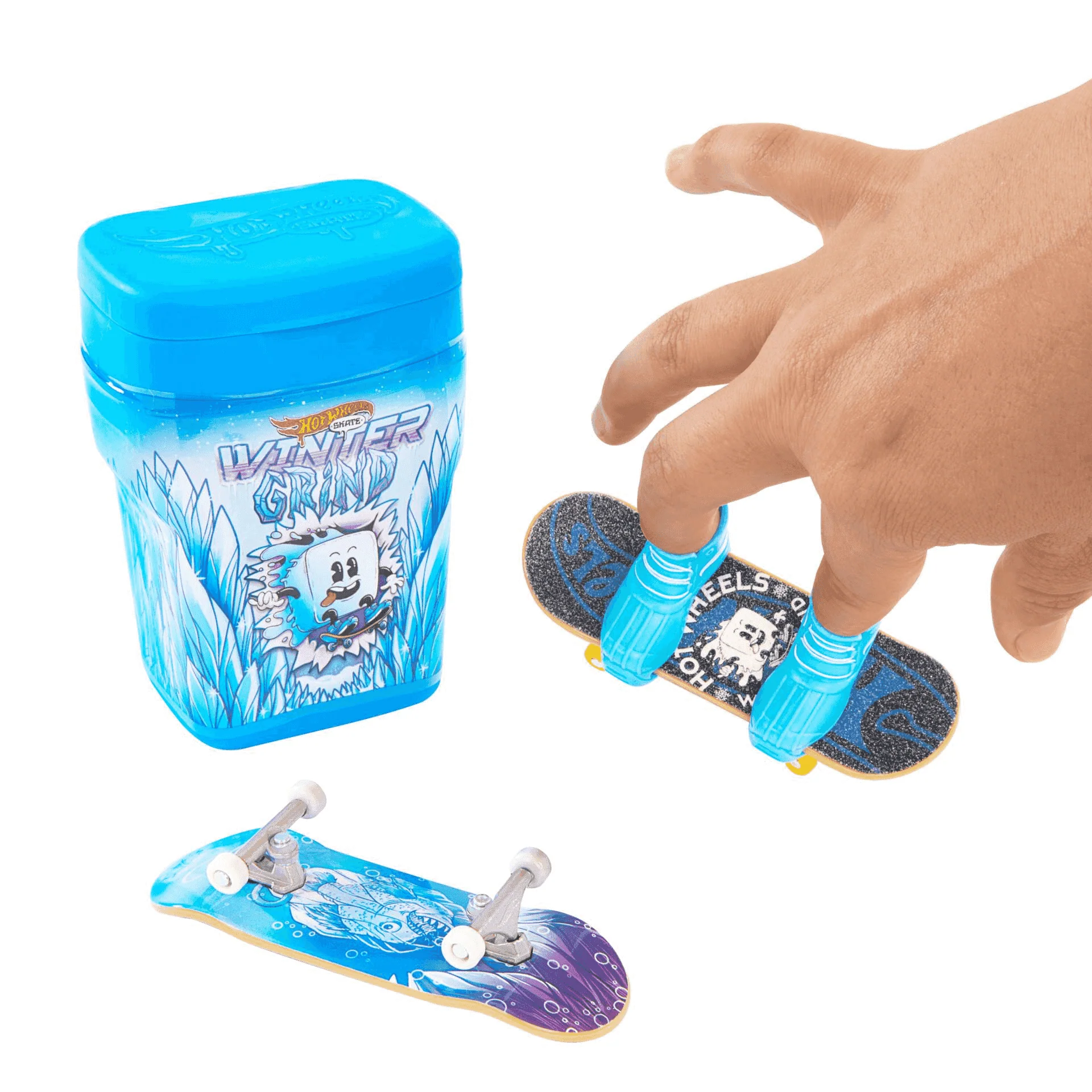 Hot Wheels Skate Caja de chicles con 2 Monopatines - Image 4
