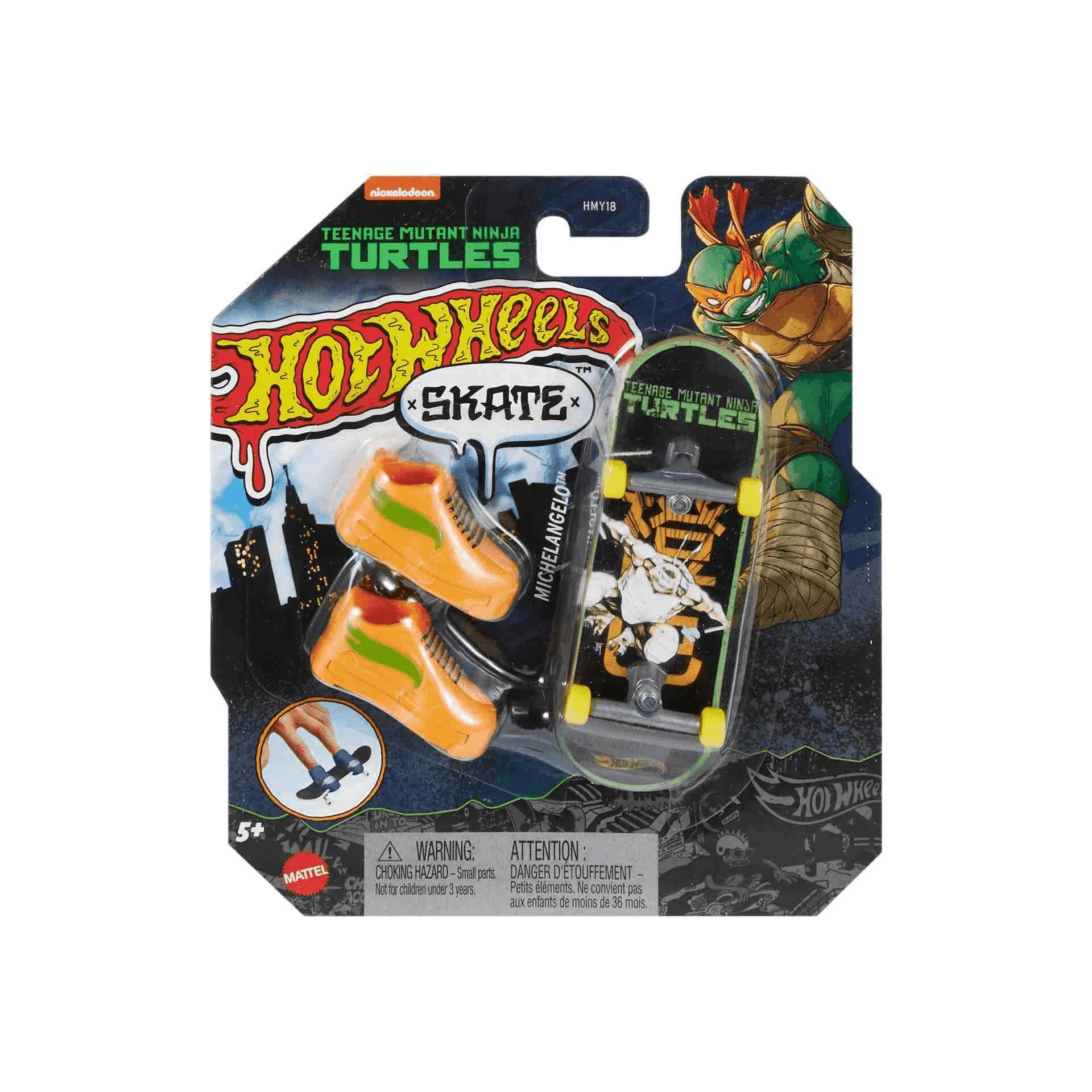 Hot Wheels Skate Tabla “fingerboard” y zapatillas