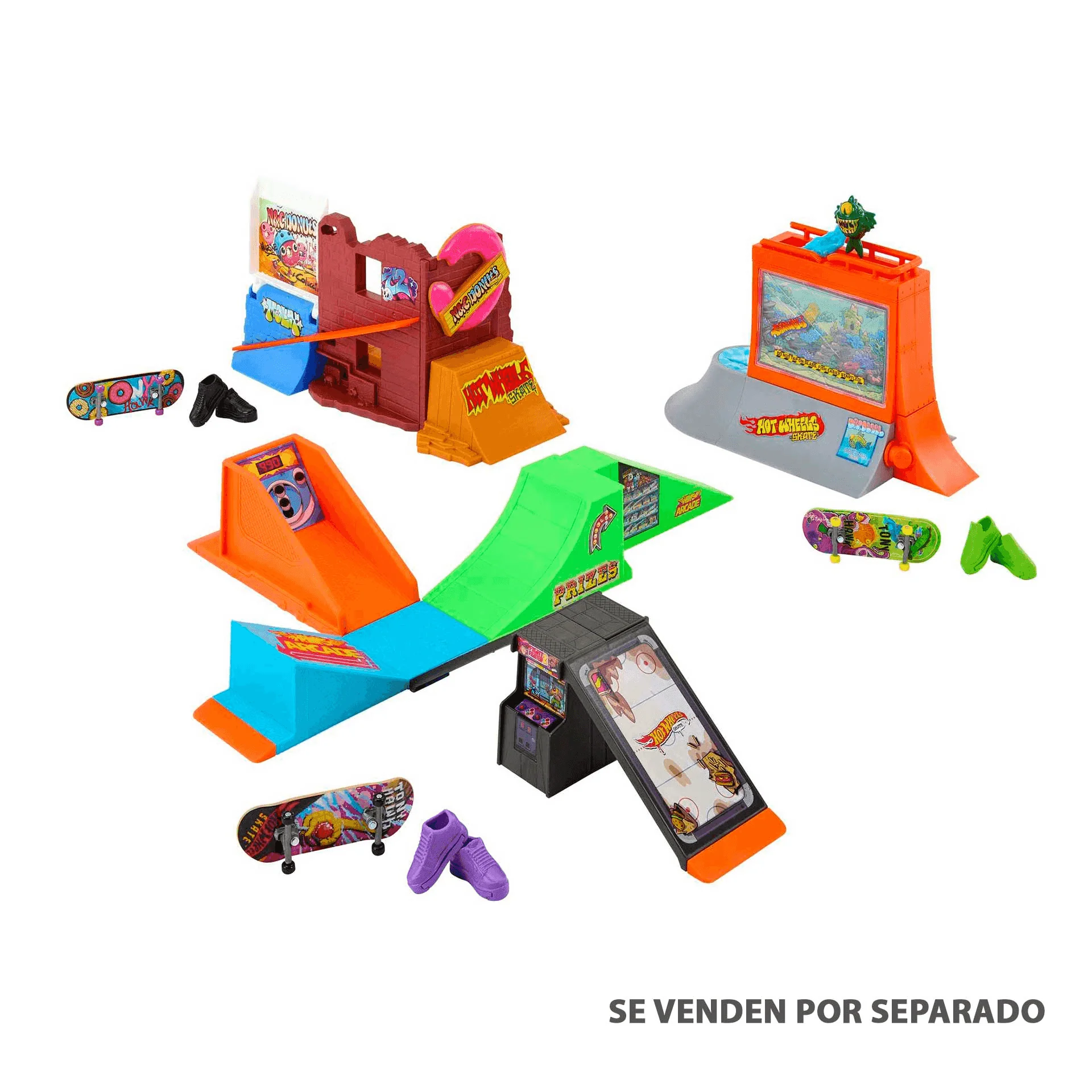 Hot Wheels Skatepark modelos surtidos 5 años