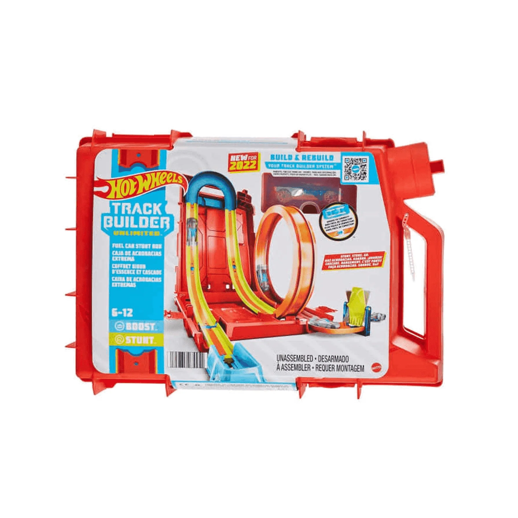 Hot Wheels Track Builder Caja de Acrobacias Pista coches de juguete 6 años - Image 5