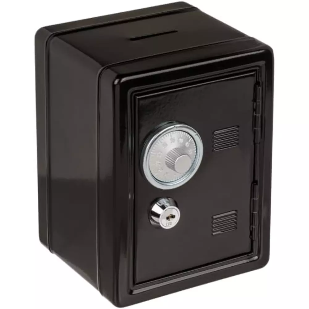 Hucha Infantil Caja Fuerte Metal con Llave surtida - Image 3