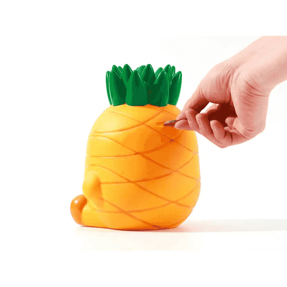 Hucha Poppy Pineapple iTotal – Hucha decorativa de piña kawaii - Image 2