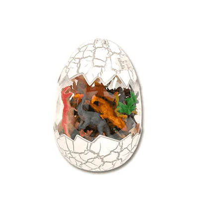 Huevo Dinos 30 Piezas – Set de Dinosaurios y Accesorios World Planet
