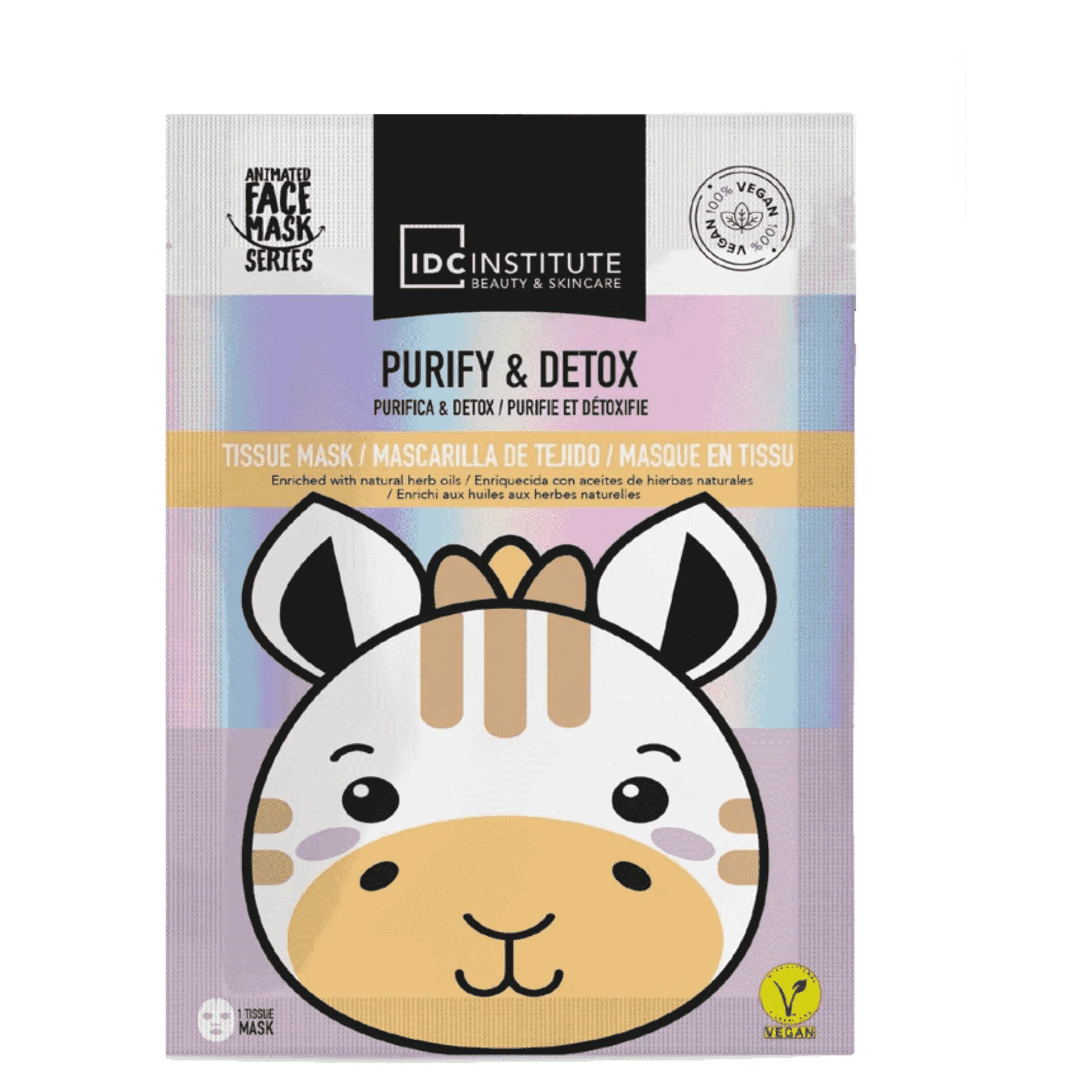 IDC Institute Giraffe Face Mask Purify & Detox - Image 4