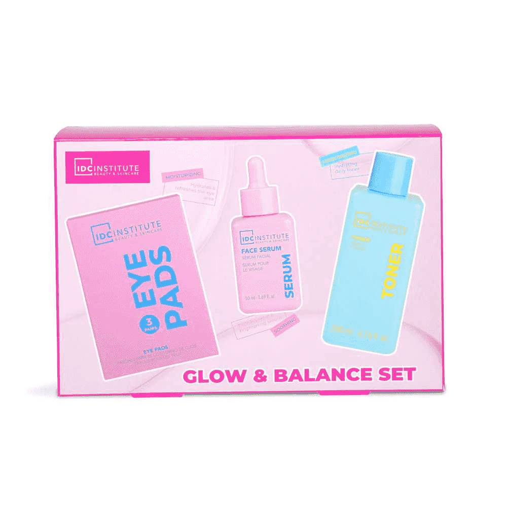 IDC Institute Glissy Hydra Set Rutina Facial Hidratante Tónico Sérum y Parches - Image 3