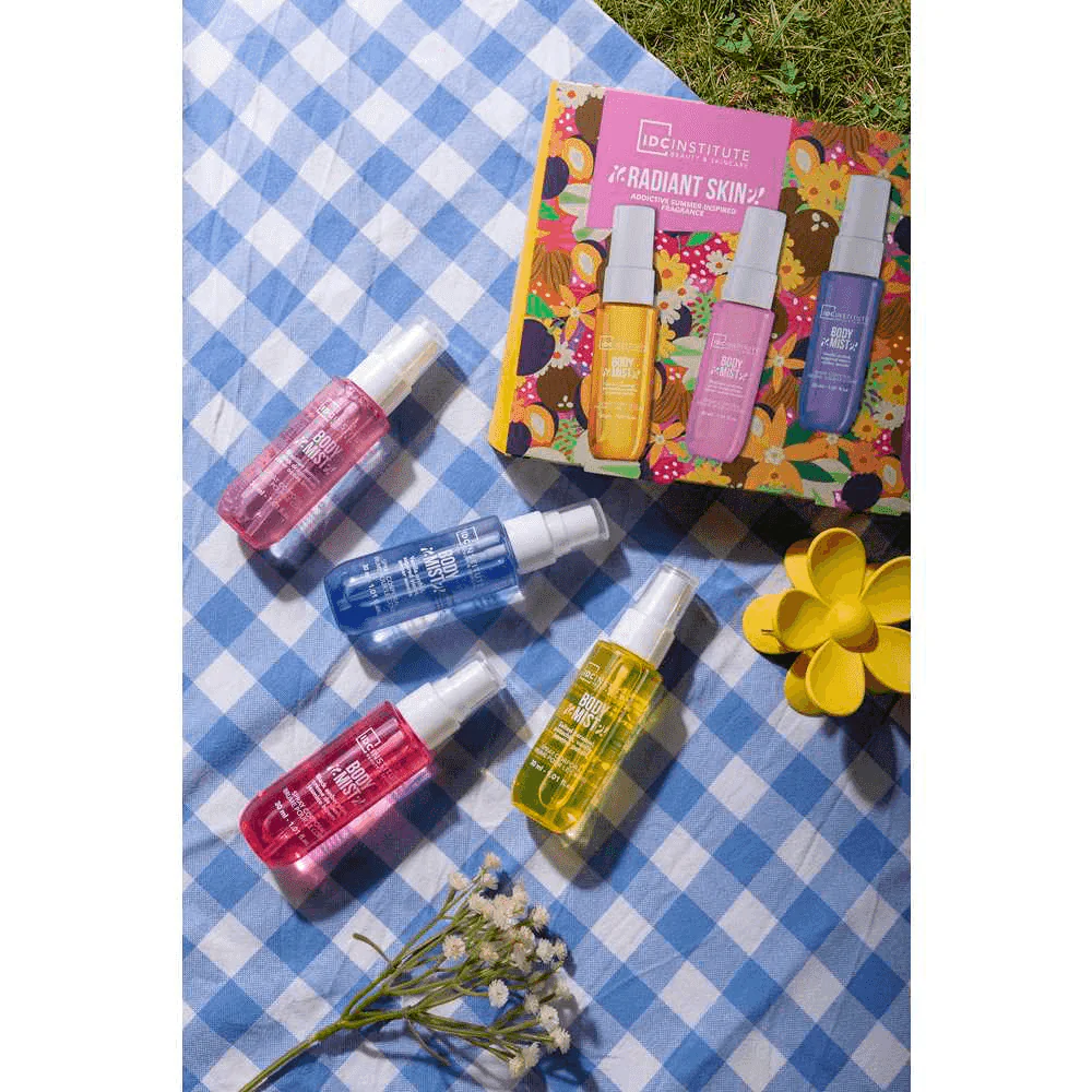 IDC Institute Radiant Skin Body Mist Collection Set 4 Brumas Corporales - Image 3