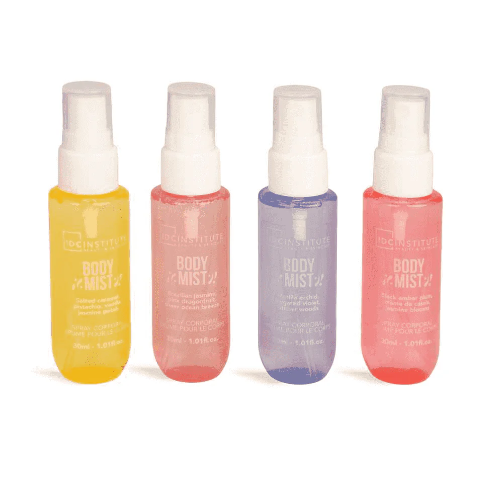 IDC Institute Radiant Skin Body Mist Collection Set 4 Brumas Corporales - Image 4