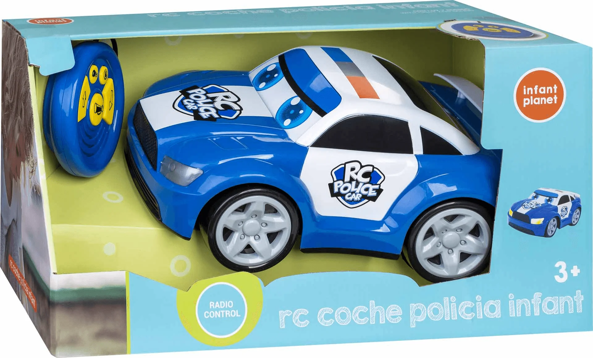 Infant Planet | Coche de Policía RC Infantil
