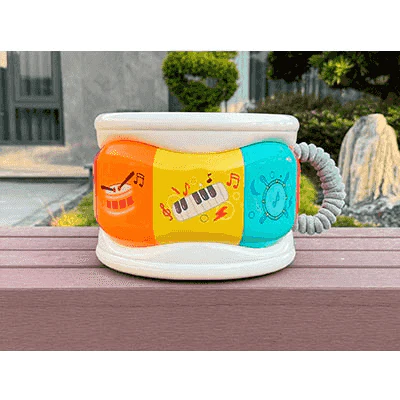 Infant Planet Tambor Multijuegos – Juguete musical con luces y modos de juego (18m+) - Image 3
