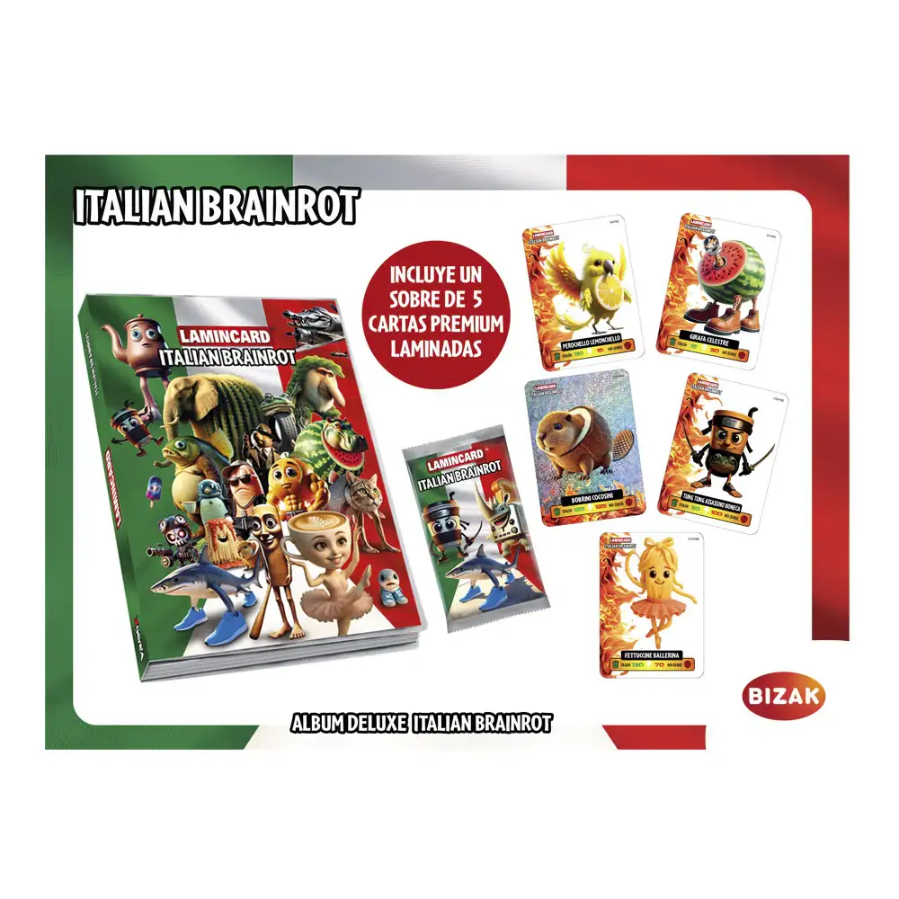 Italian Brainrot Álbum Coleccionista Lamincard 2025 - Image 3