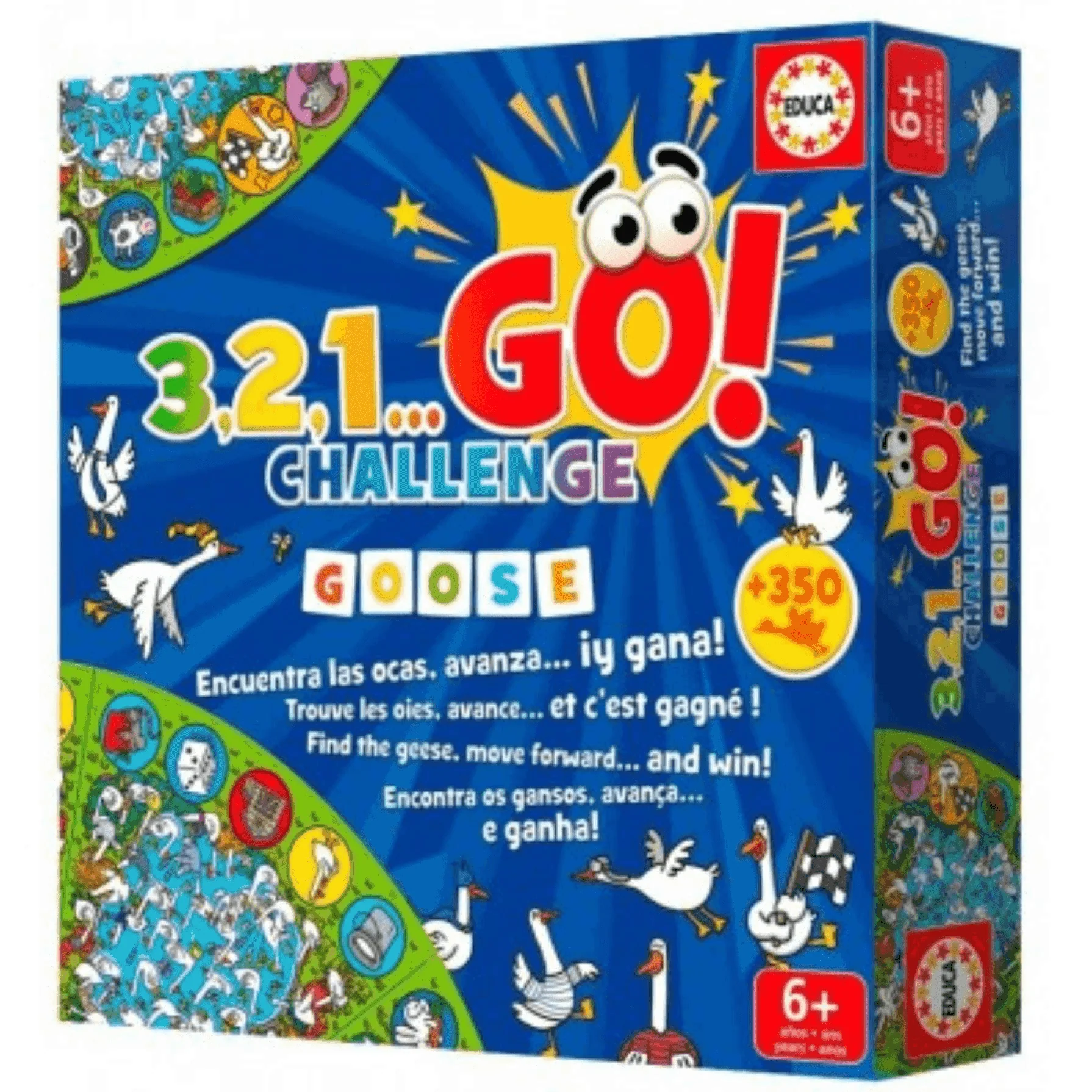 Juego 3,2,1 Go¡ Challenge Goose